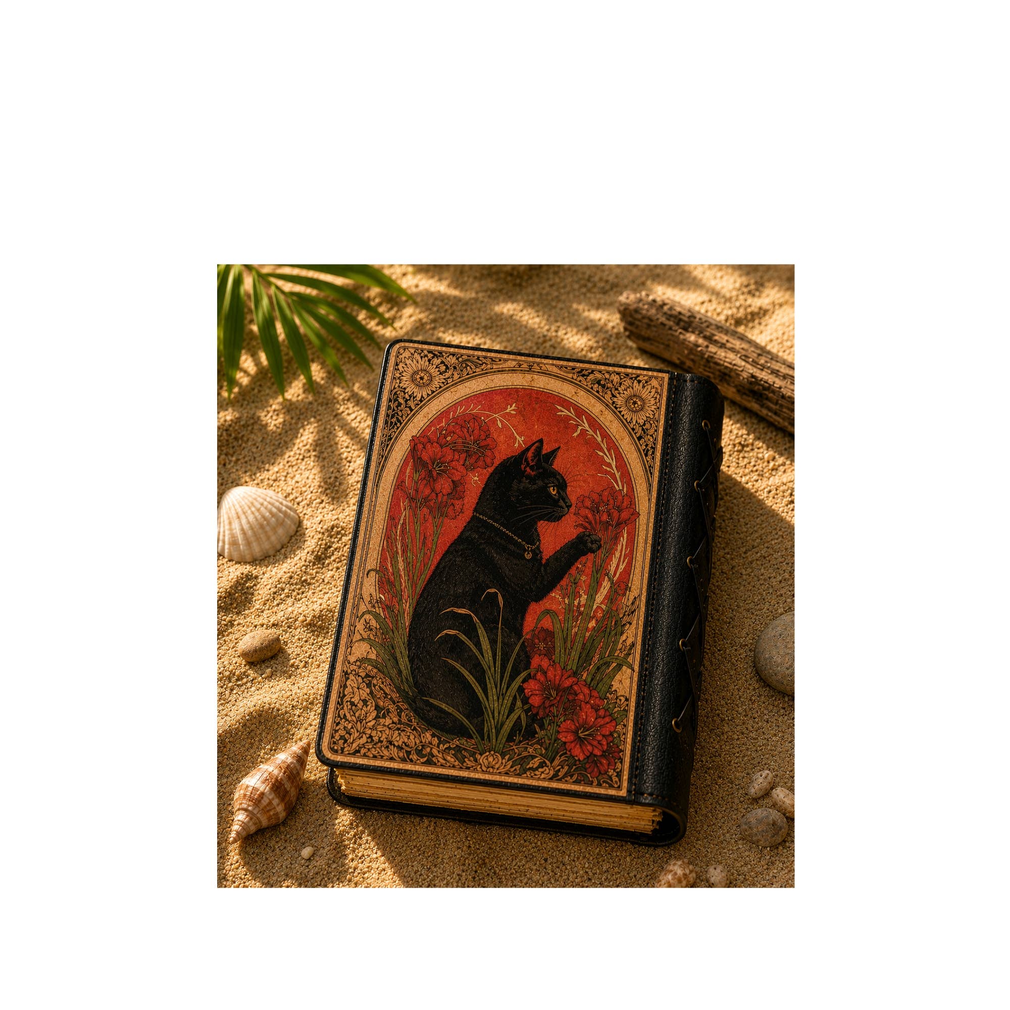 Cat Leather Journal