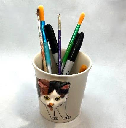 Calico Cat Mug - Out of the Blue