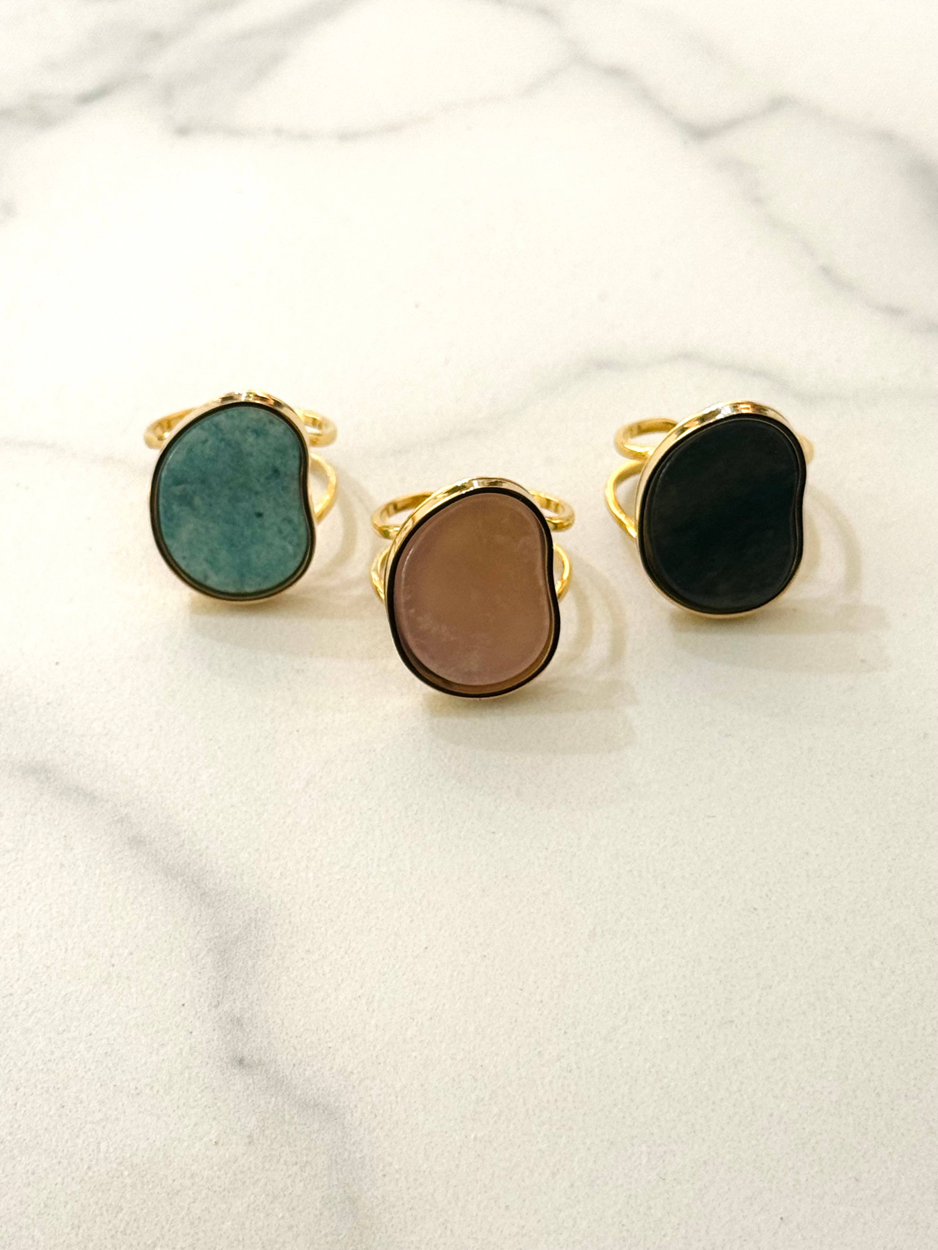 The Bean Stainless Steel Ring - Out of the Blue