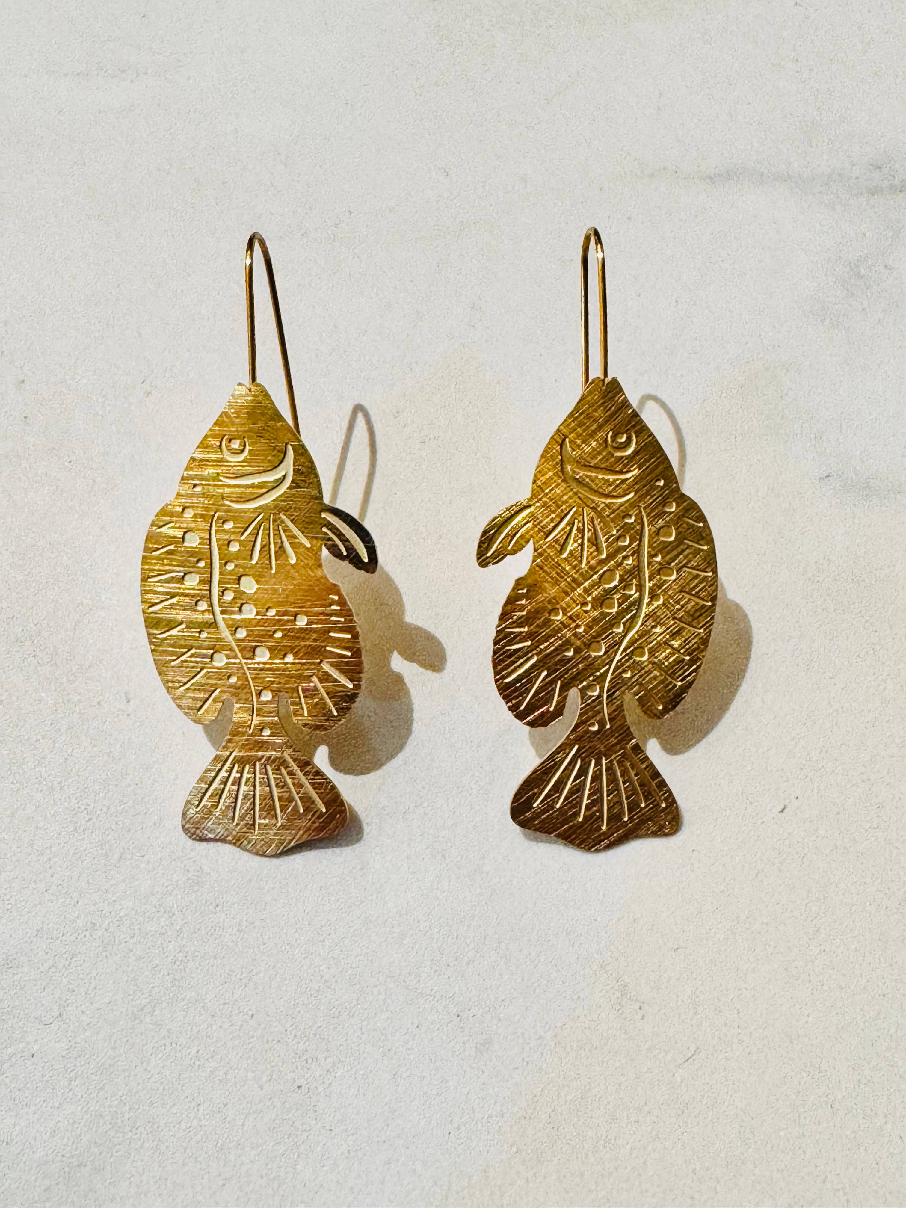 Fish Earrings - Out of the Blue