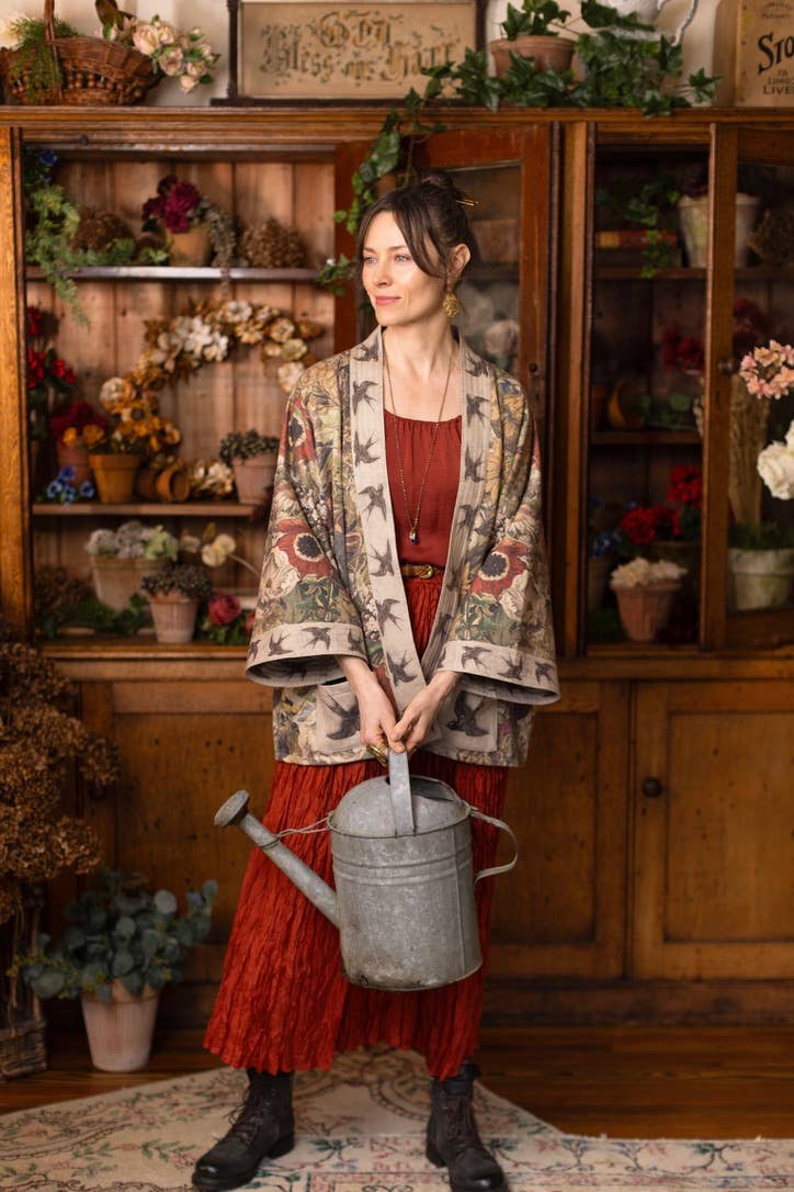 Golden Hour Fleece Cottage Cardigan -Coming Soon Pre-order below