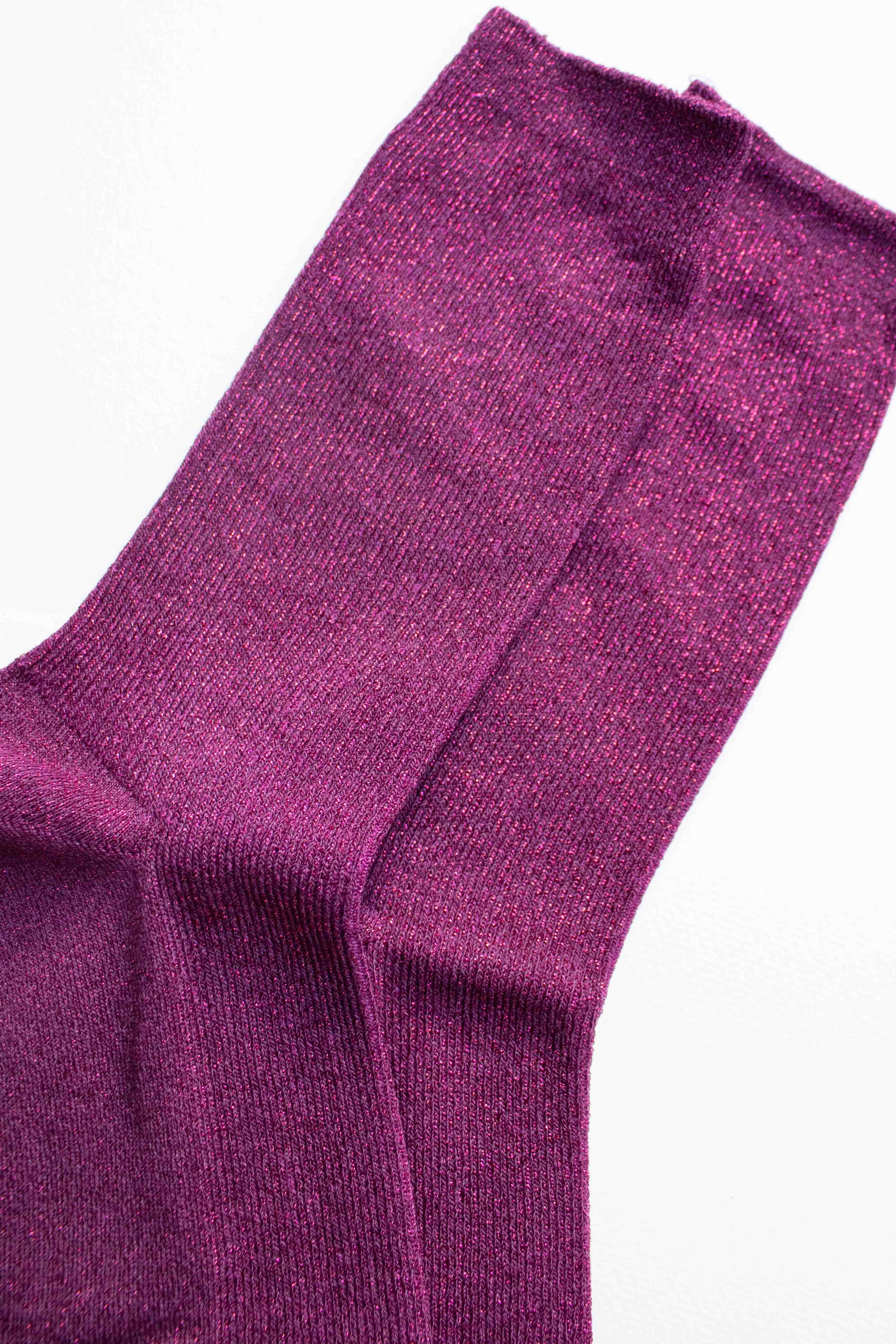 Modal Blend Glitter Socks