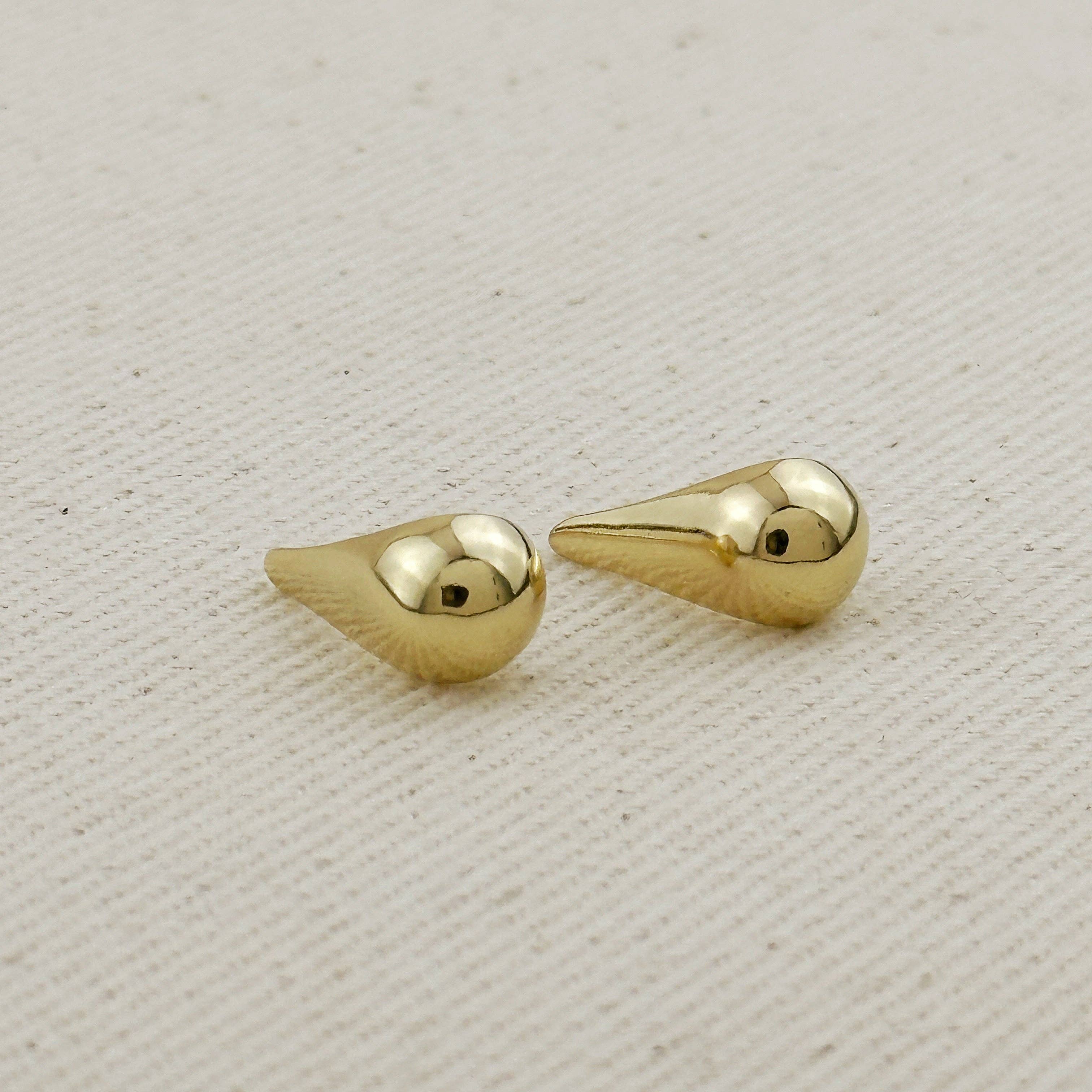 18k Gold Filled Teardrop Earrings
