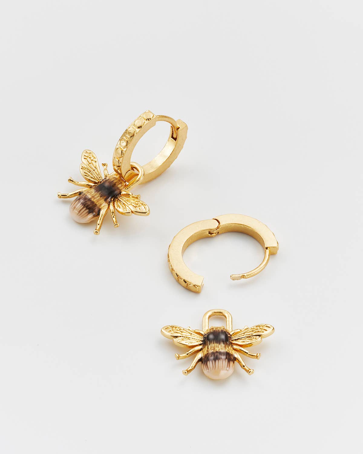Bee Huggie Earring - Out of the Blue