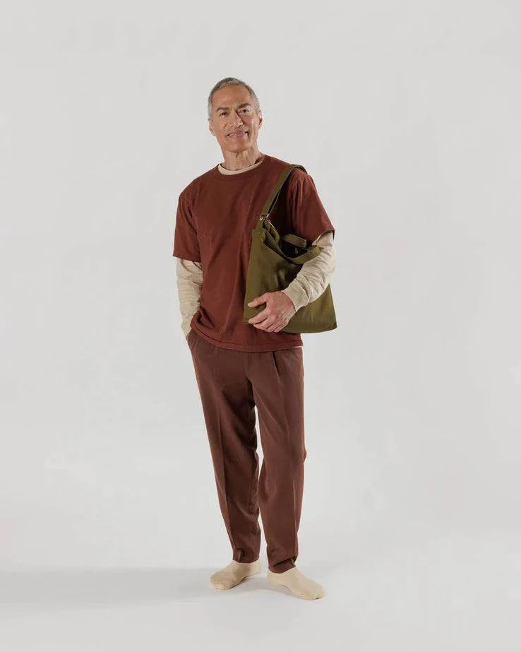 Horizontal Canvas Tote - Out of the Blue