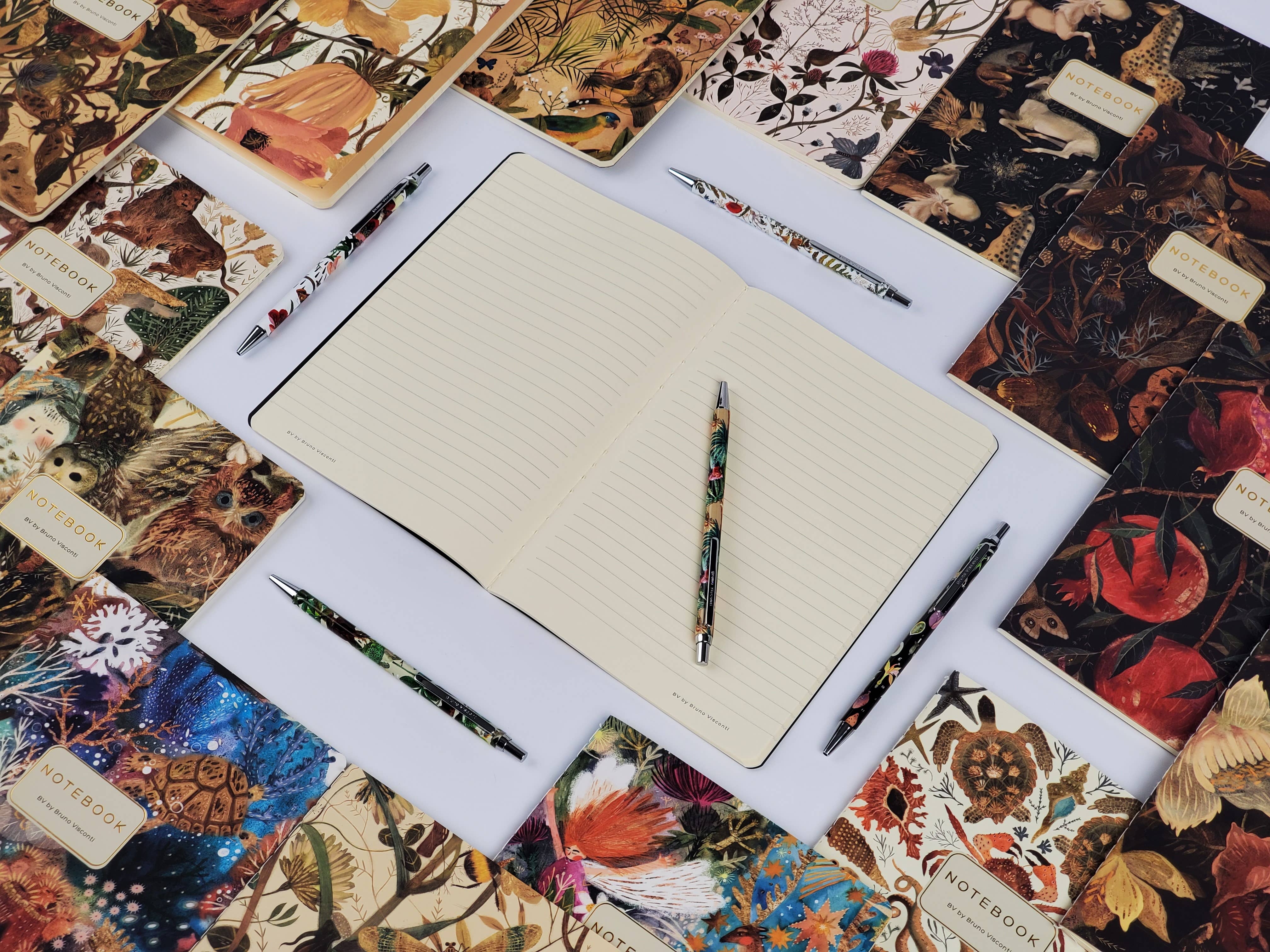 Soft Petals Notebook - Out of the Blue