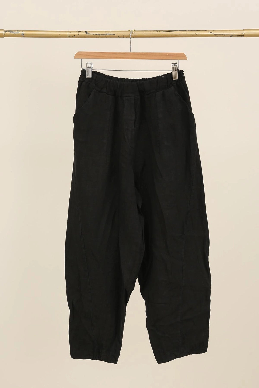 Barrel Linen Pants - Out of the Blue