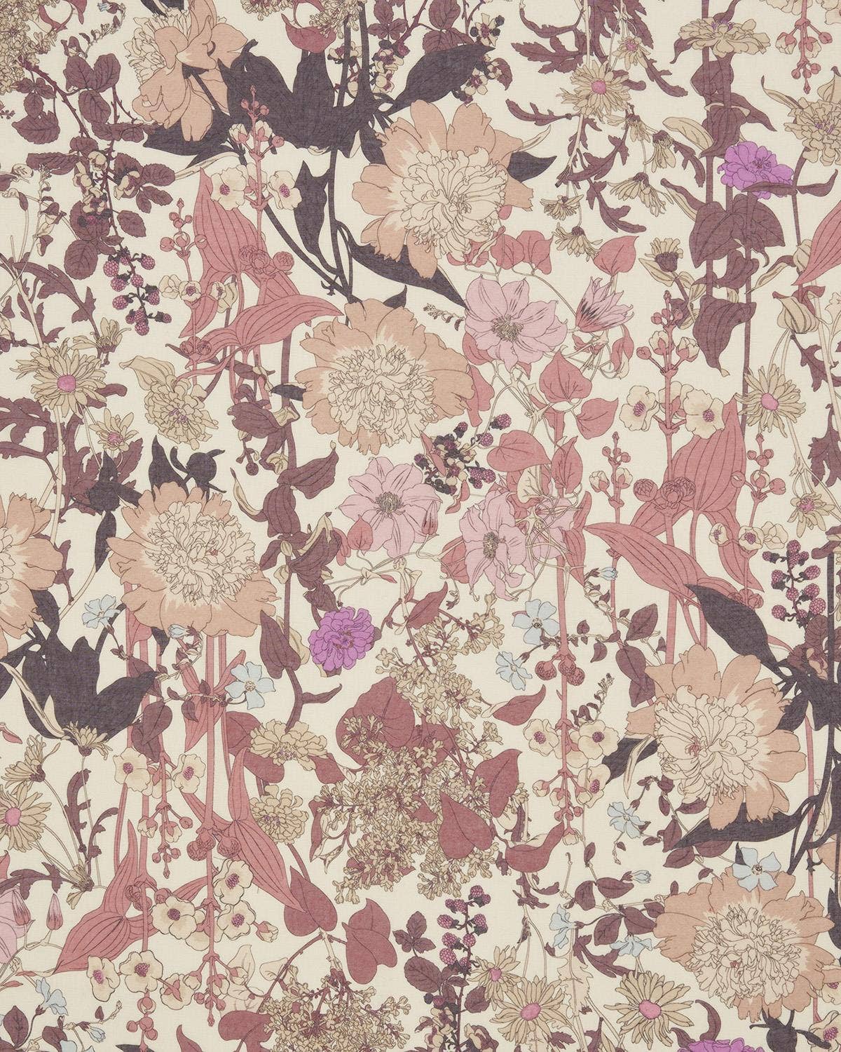 Deco Blooms Scarf - Out of the Blue