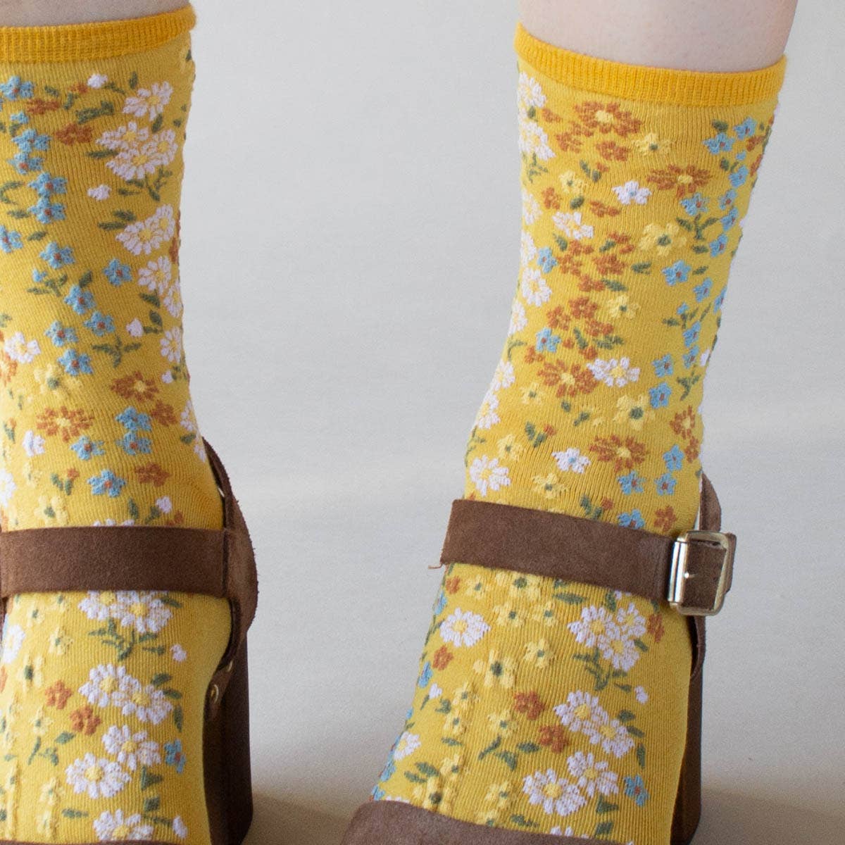 Romantic Floral Socks - Out of the Blue