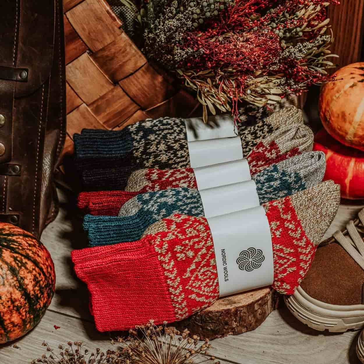 Nordic Cozy Socks - Out of the Blue