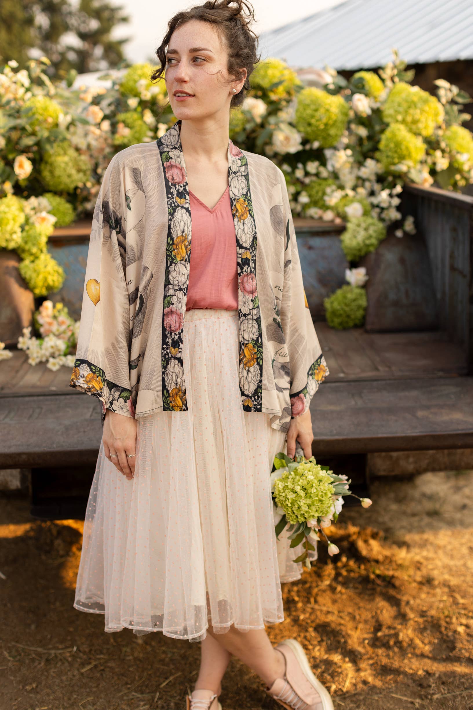Take My Hand Bamboo Jacket - Out of the Blue