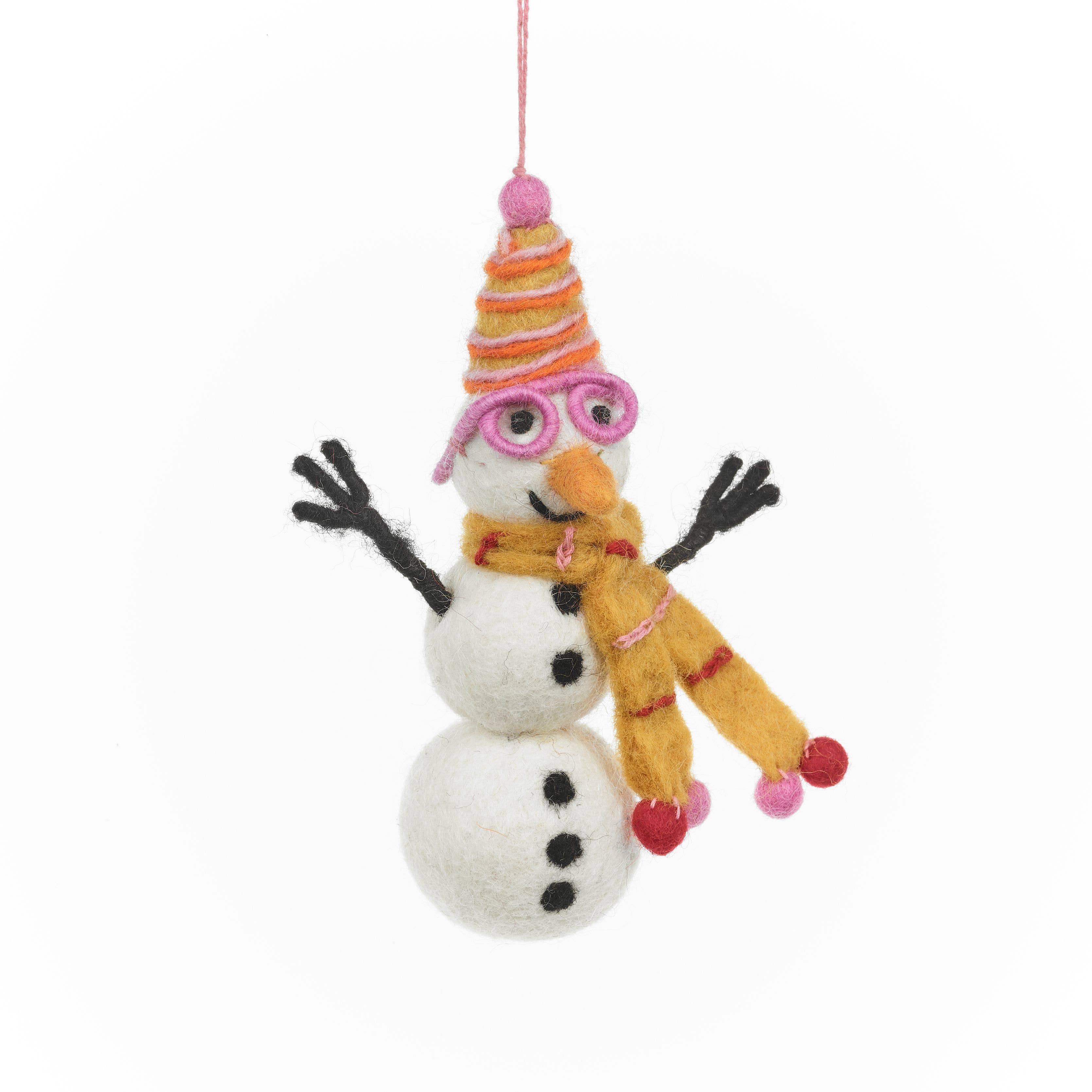 Betty the Snowman Decoration
