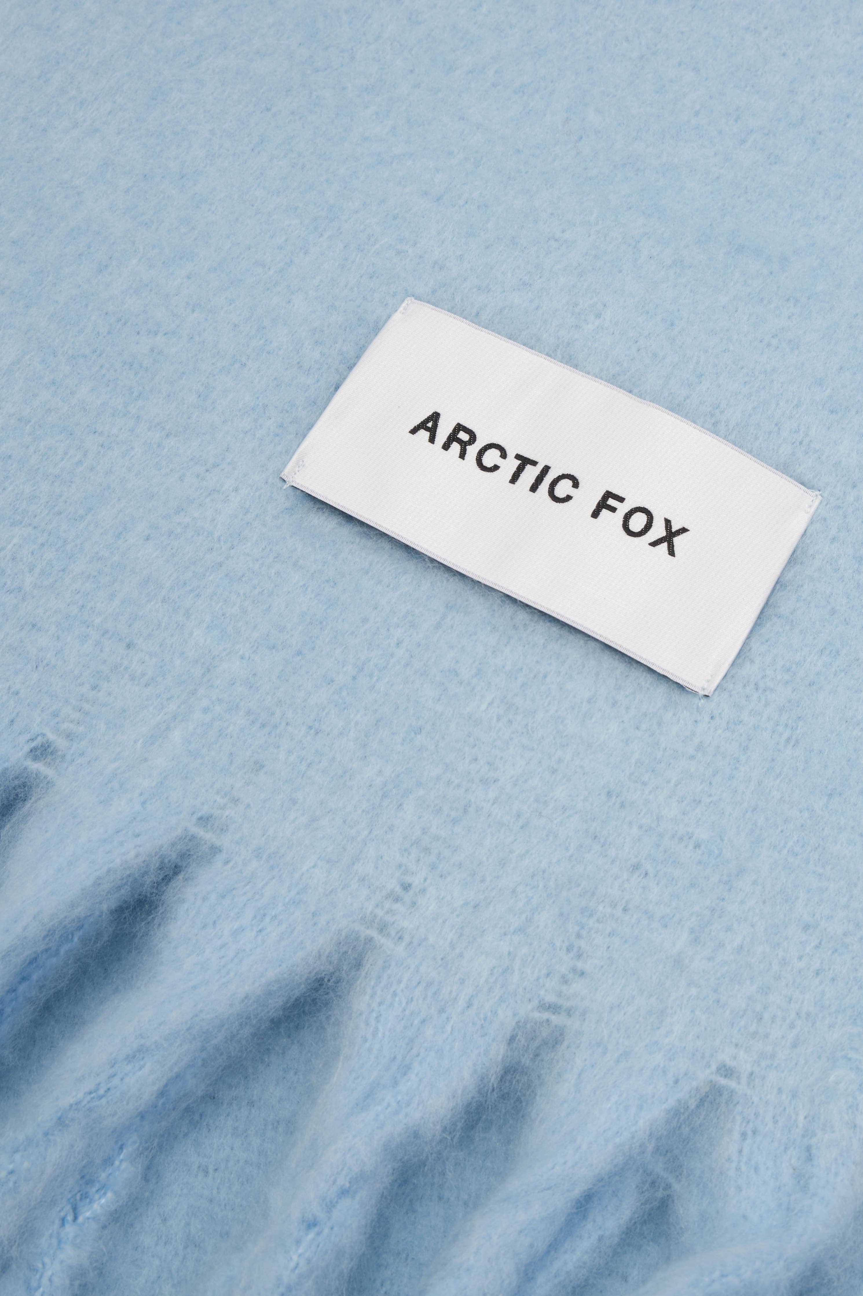 The Stockholm Scarf - 100% Recycled - Glacier Blue - FW25 - Out of the Blue