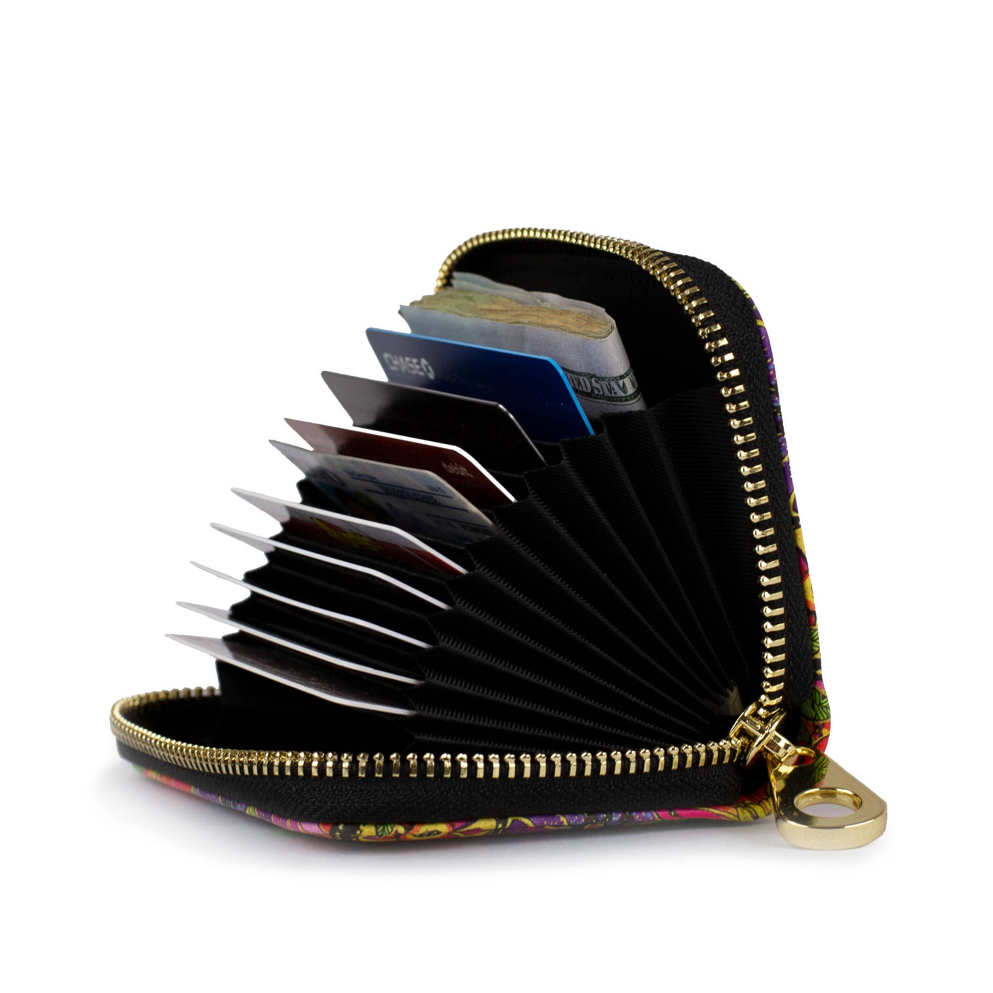 Van Gogh Carnations Zipper Wallet