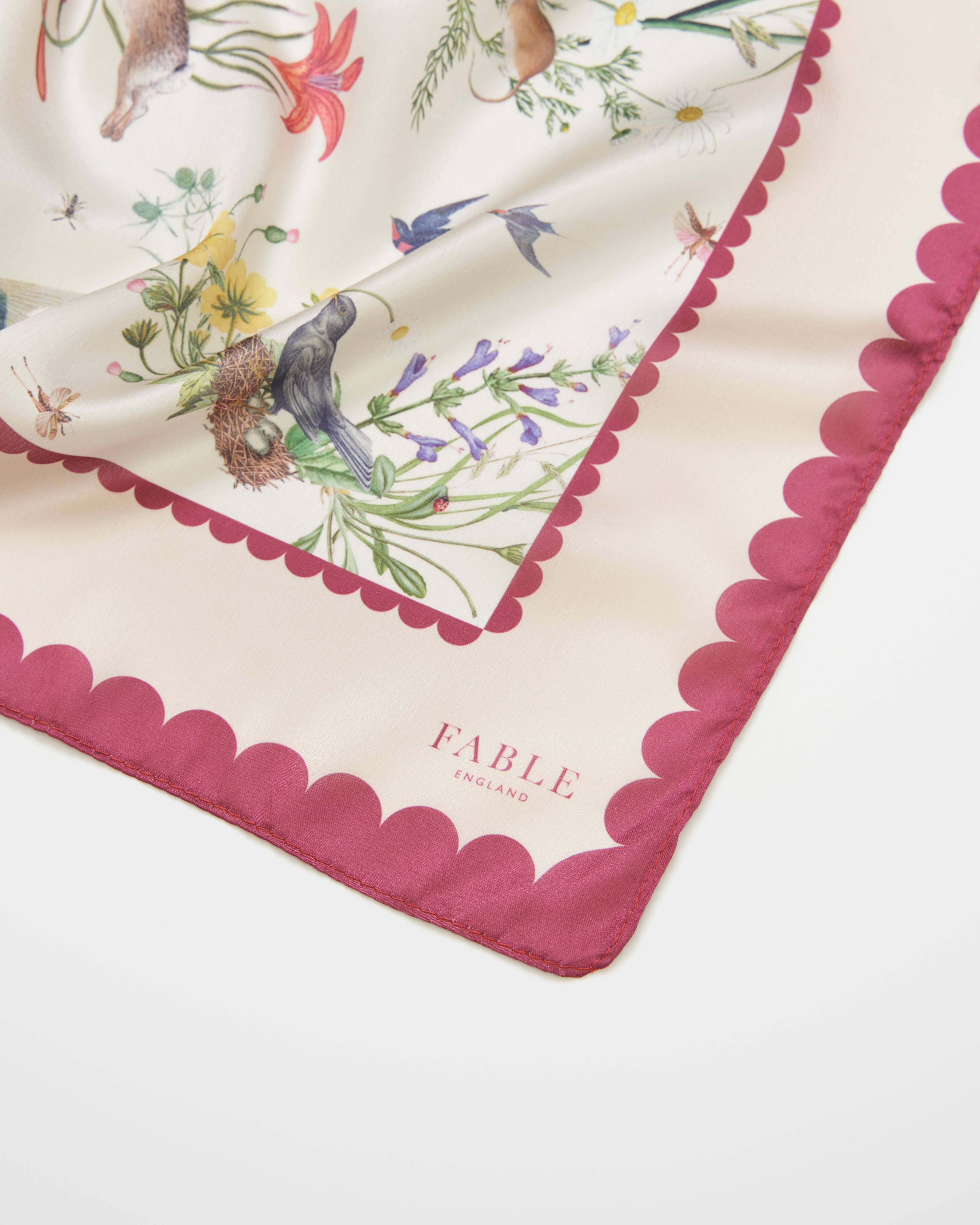 Running Bunny Toile Scarf