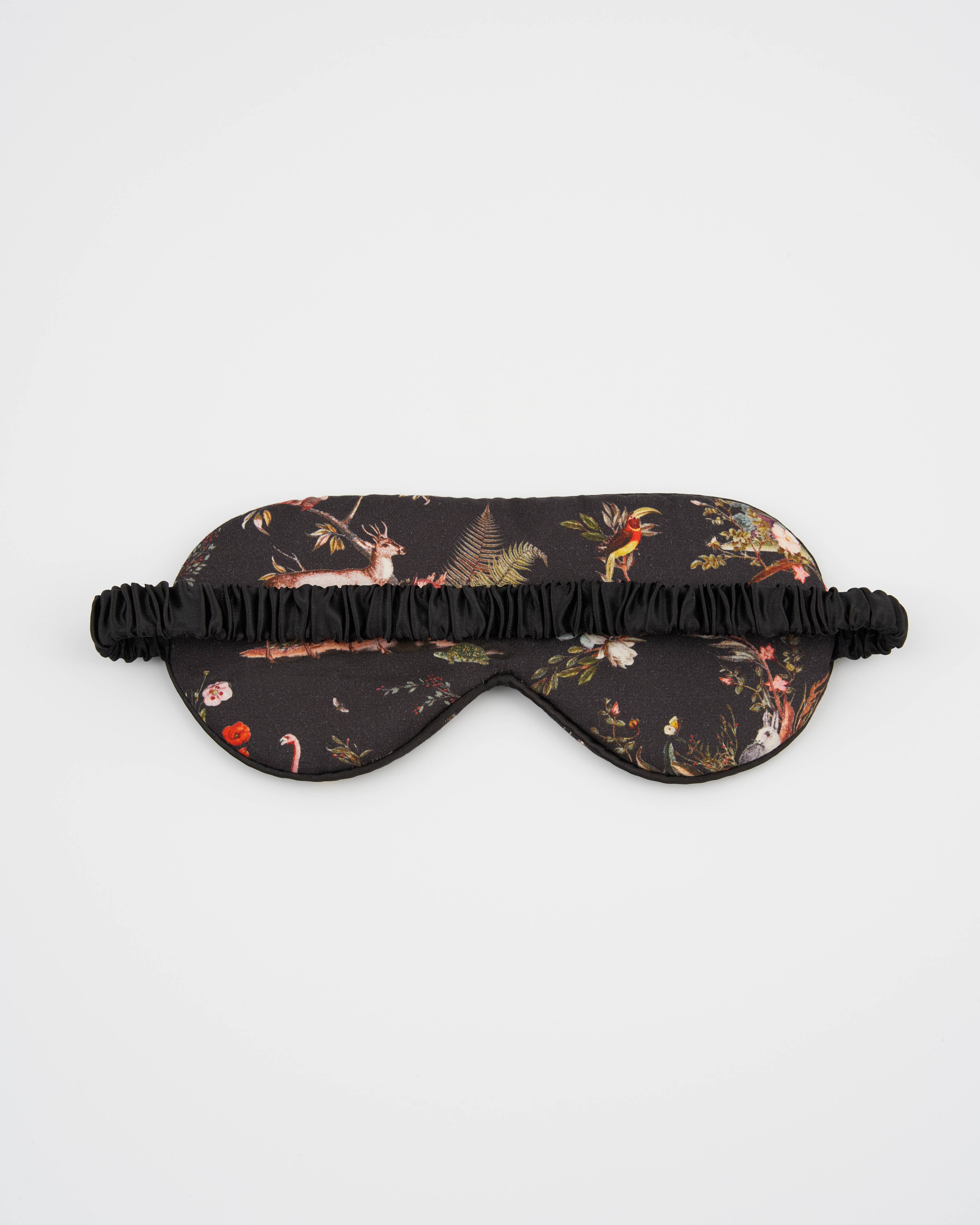 FABLE Wonderland Black Sleep Mask - Out of the Blue