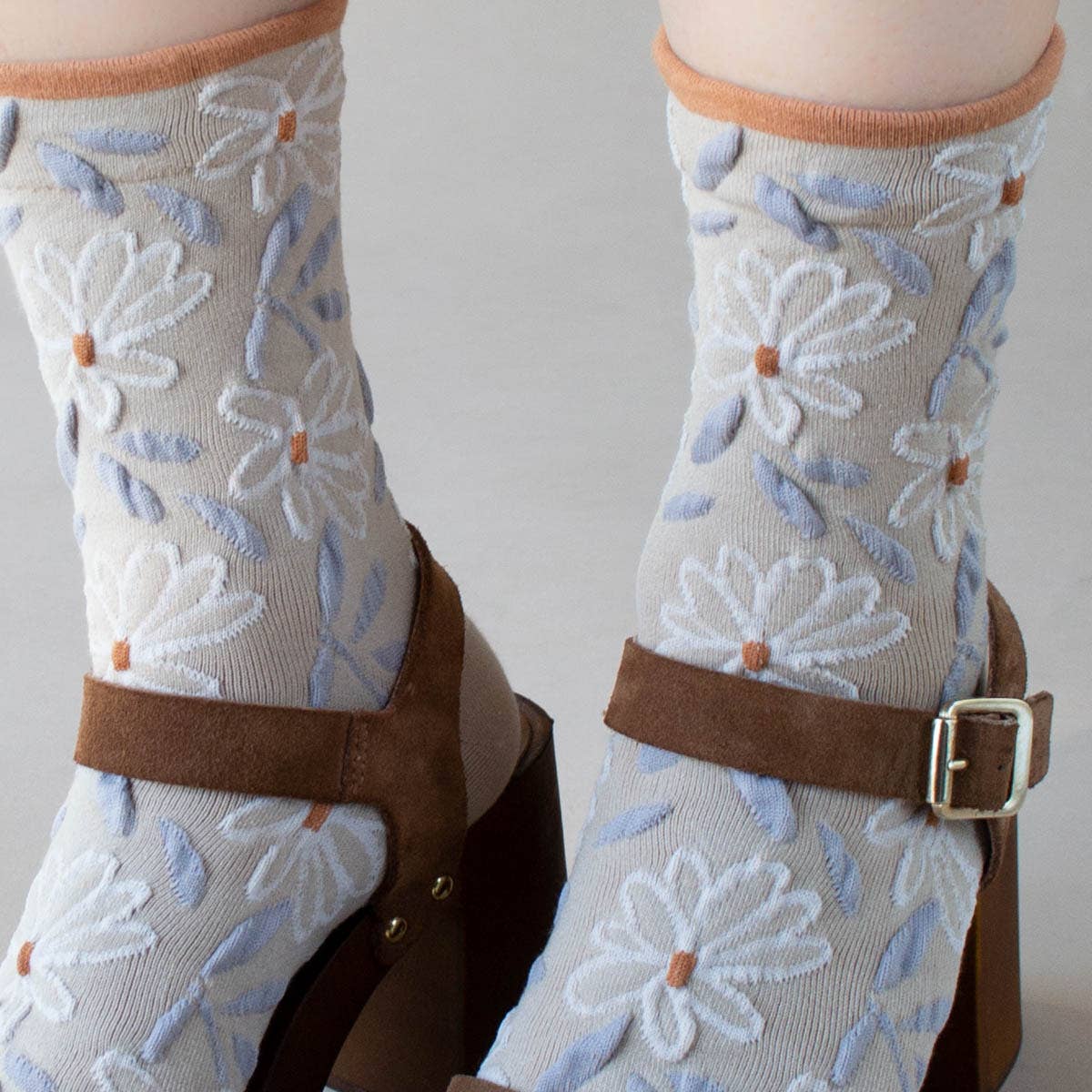 Vintage Floral Socks
