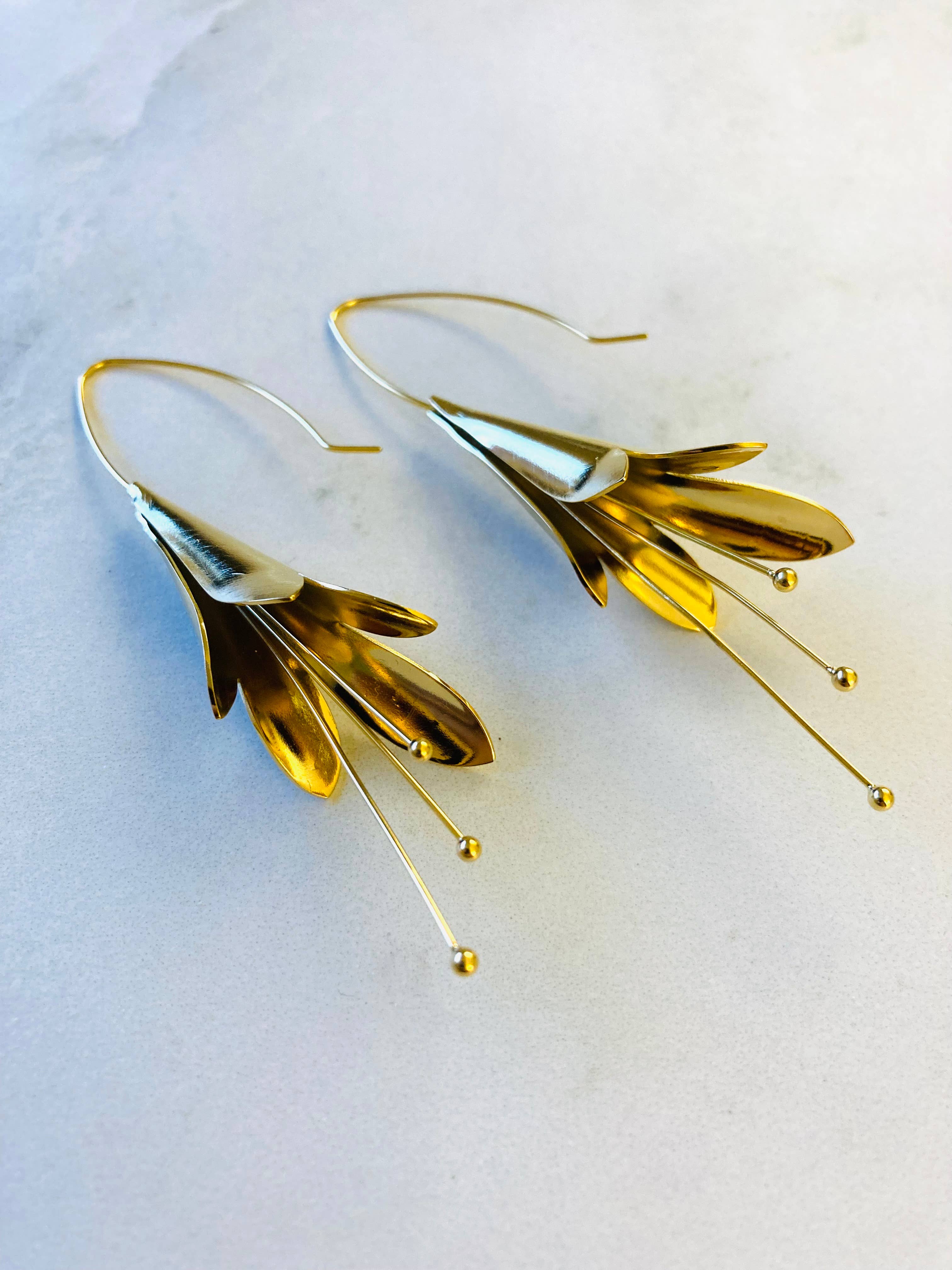 Tulip Floral Earrings