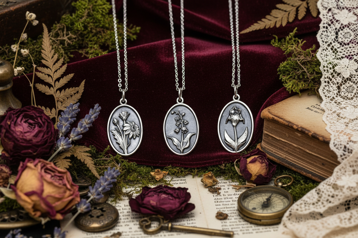 Birth-flower Necklaces