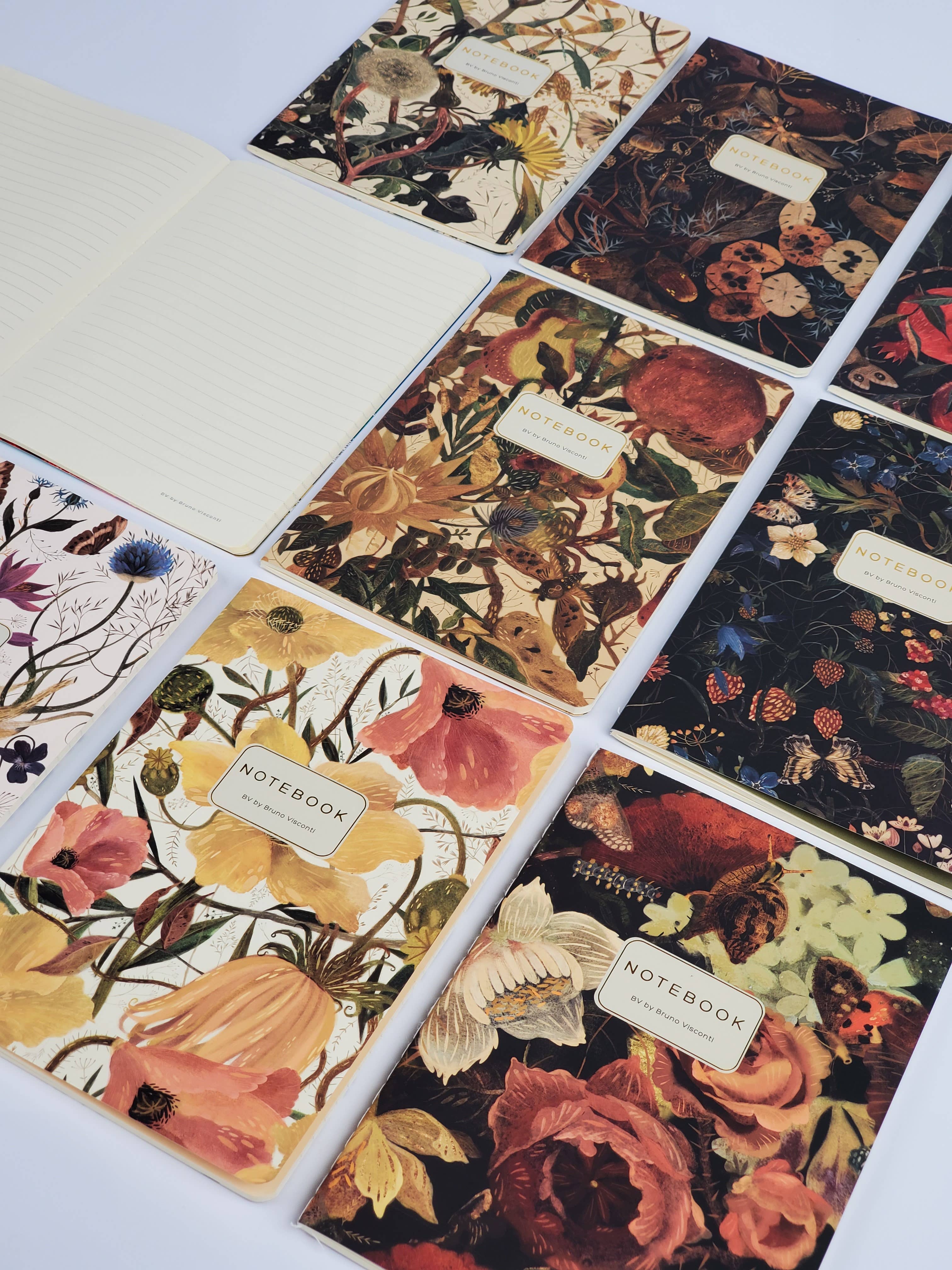 Lush Bouquet Notebook - Out of the Blue