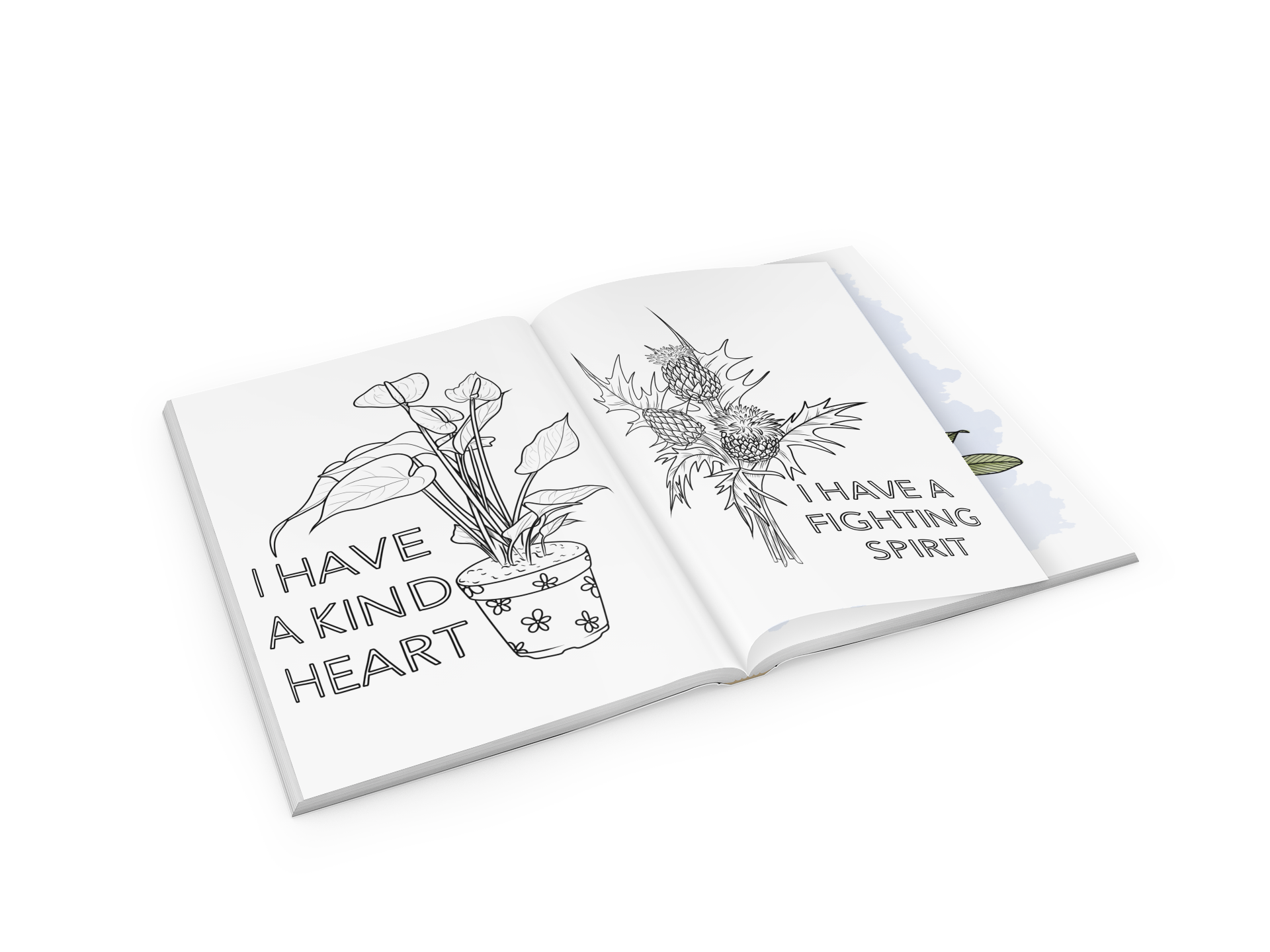 Tending Your Flowers: A Coloring Book for Self-Care - Out of the Blue