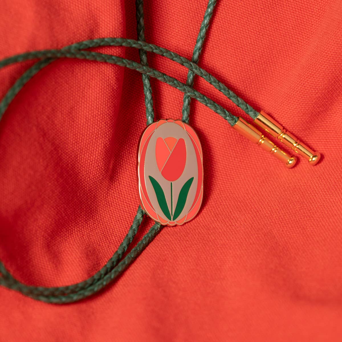 Tulip Bolo Tie - Out of the Blue