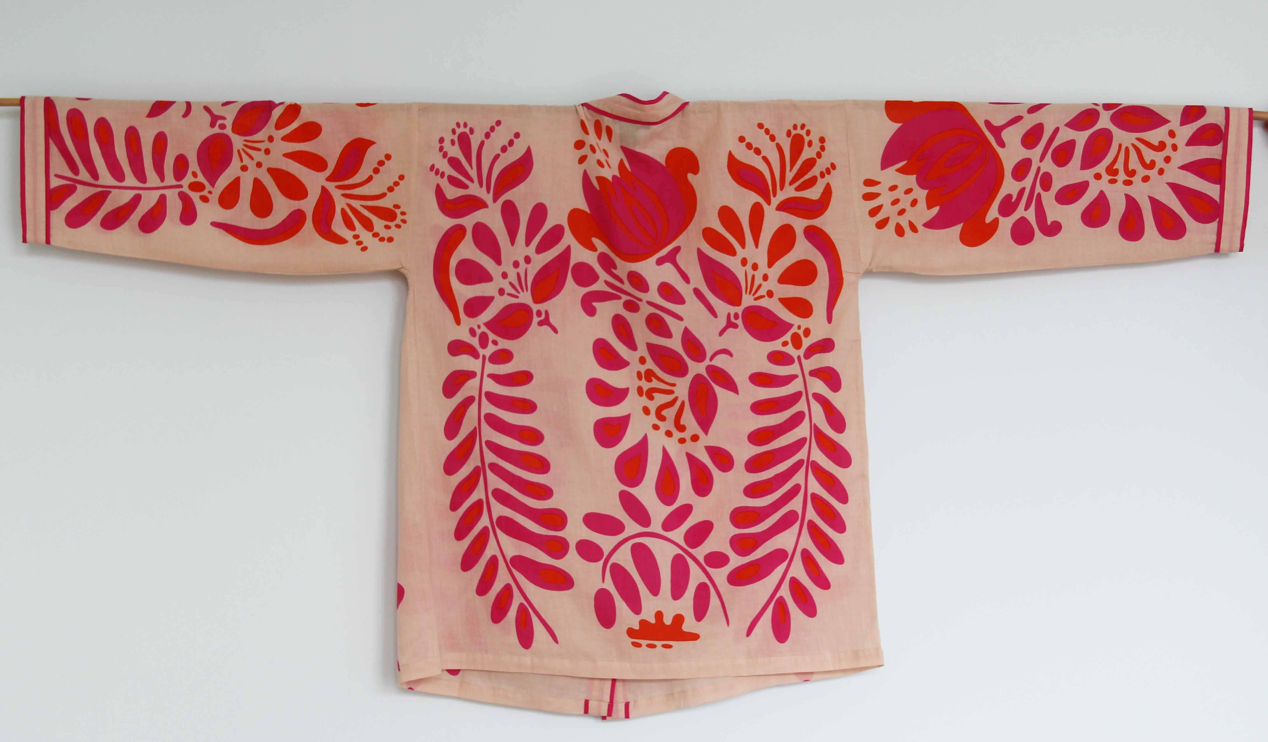 Fuchsia Blossom Kimono - Out of the Blue