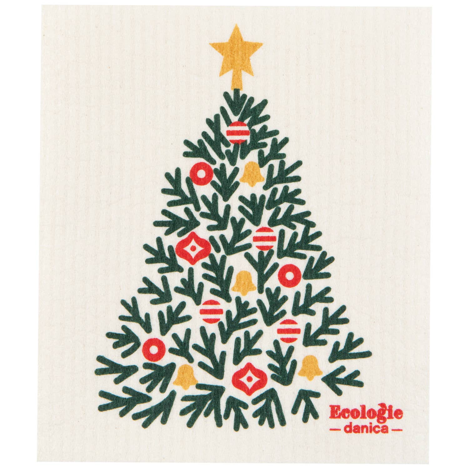 Ecologie Festive Fir Swedish Dishcloth