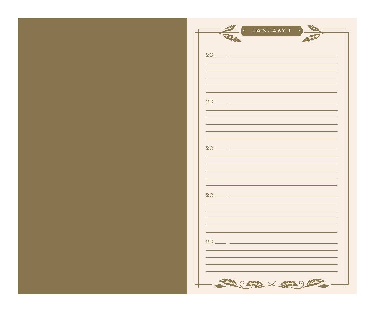 Gilded One Line a Day