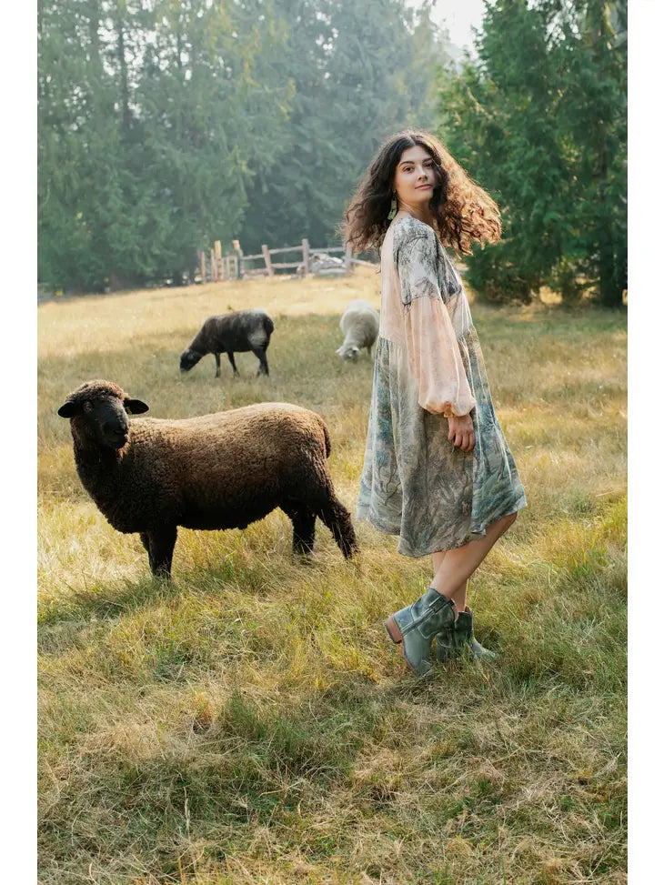 Land of Plenty Tunic - Out of the Blue