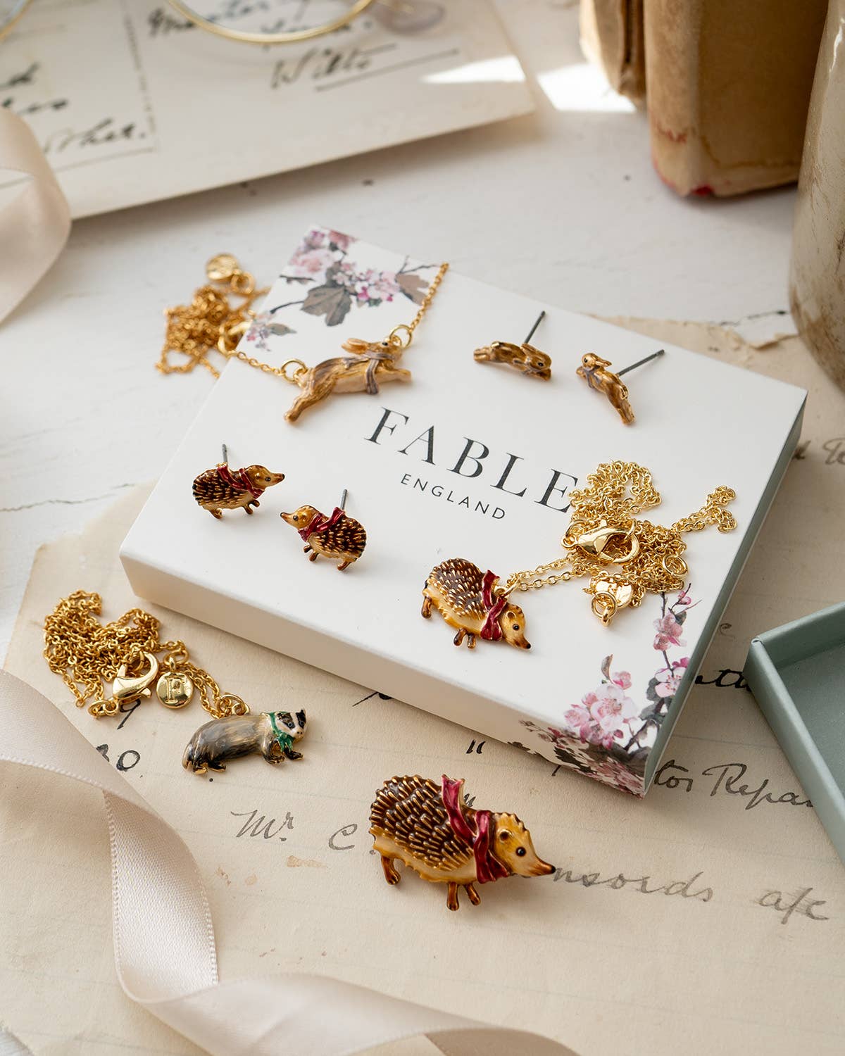 Cozy Bunny Stud Earrings - Out of the Blue