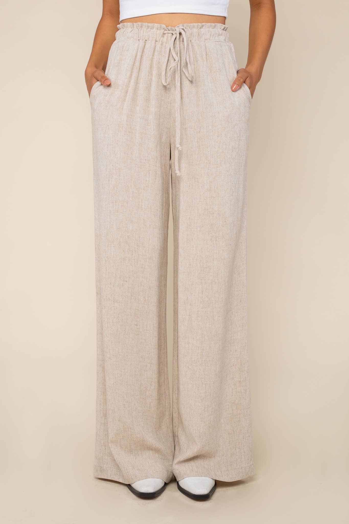 Cove Linen Pant - Out of the Blue