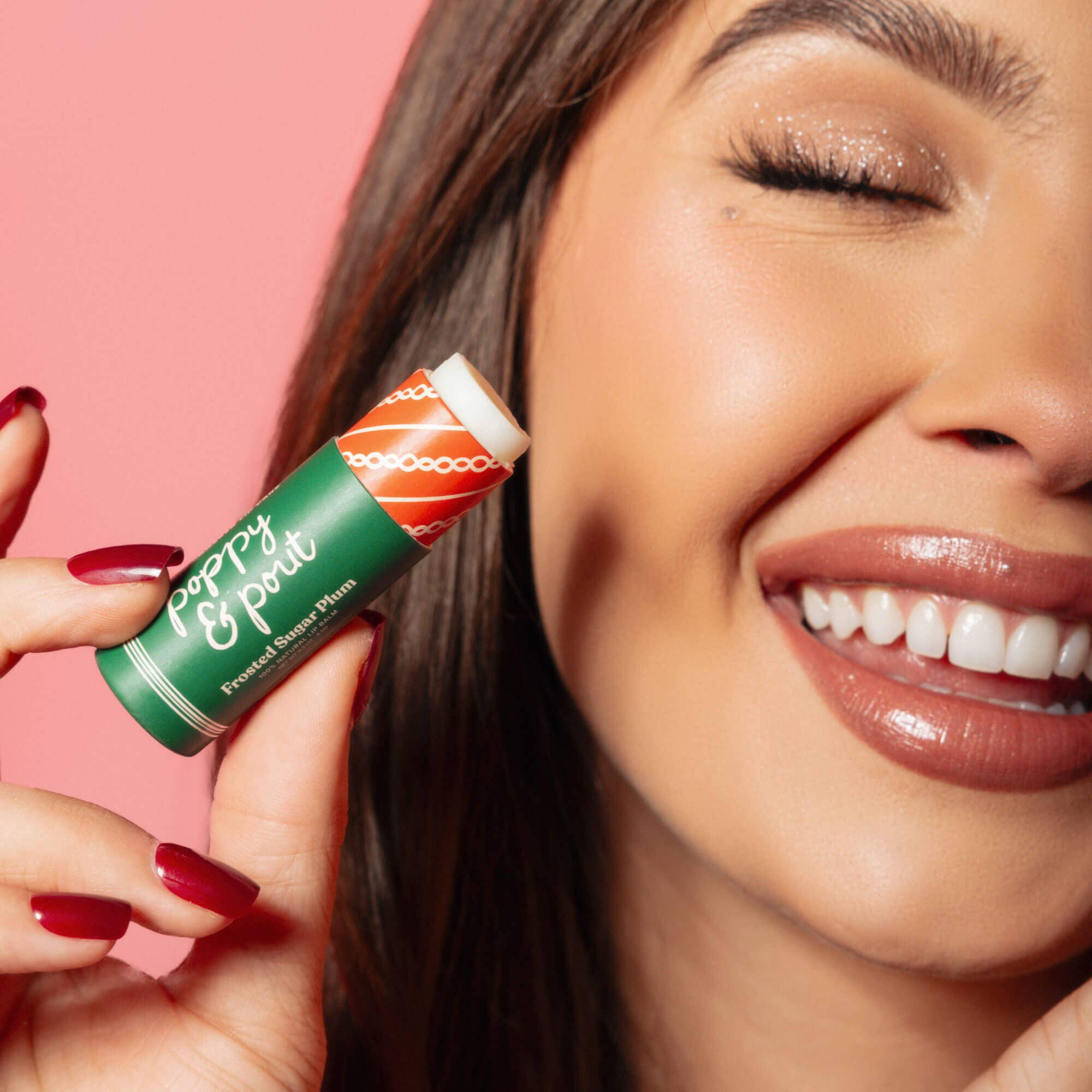 Limited Edition, Lip Balm, Holiday, Frosted Sugar Plum - Out of the Blue