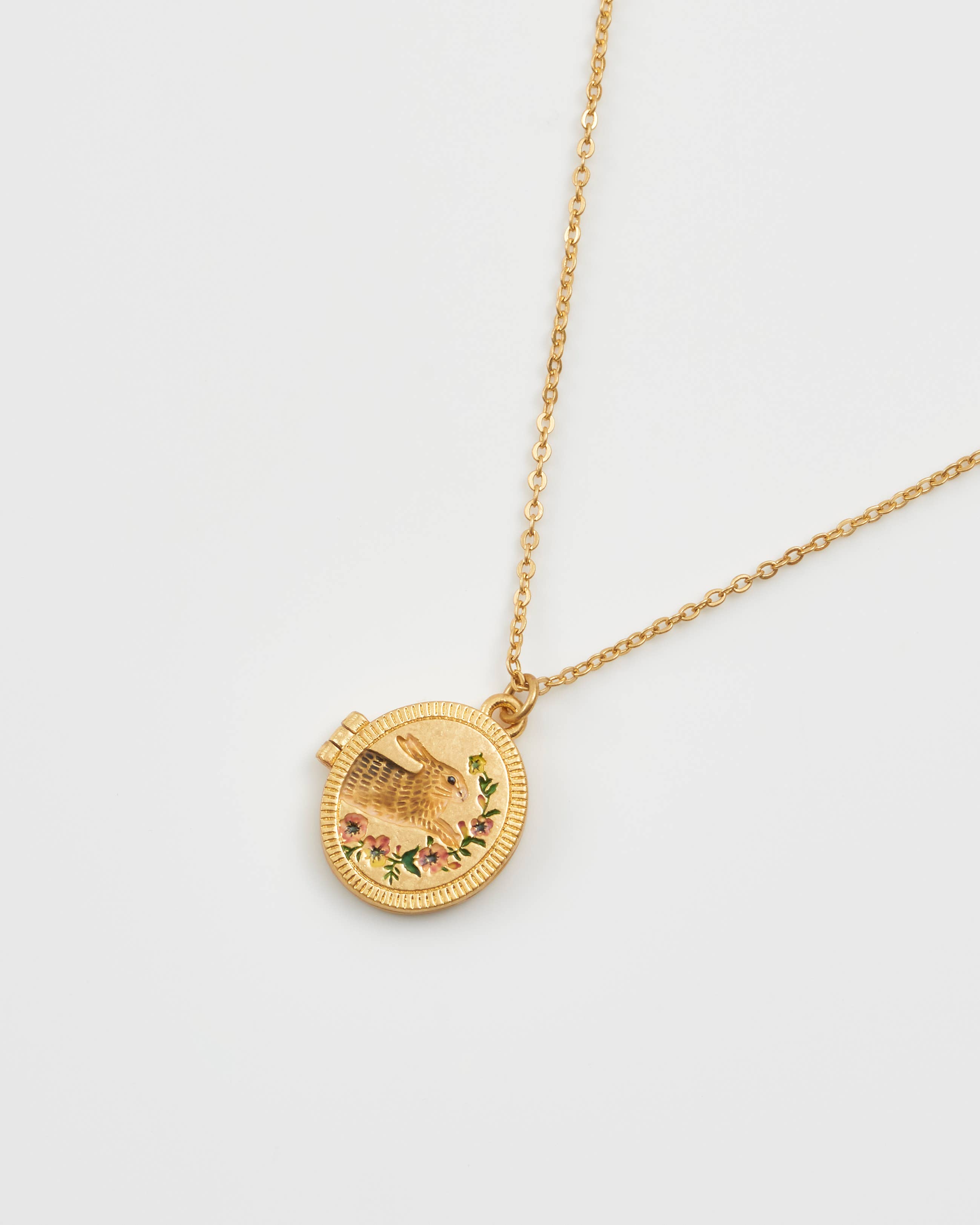 FABLE Running Bunny Locket - Out of the Blue