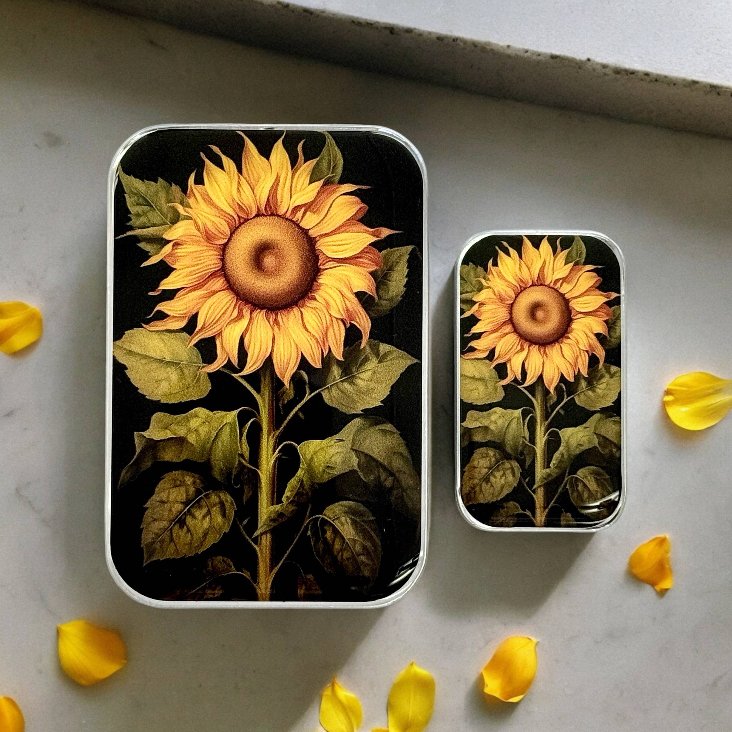 Sunflower Notions Tin - Out of the Blue