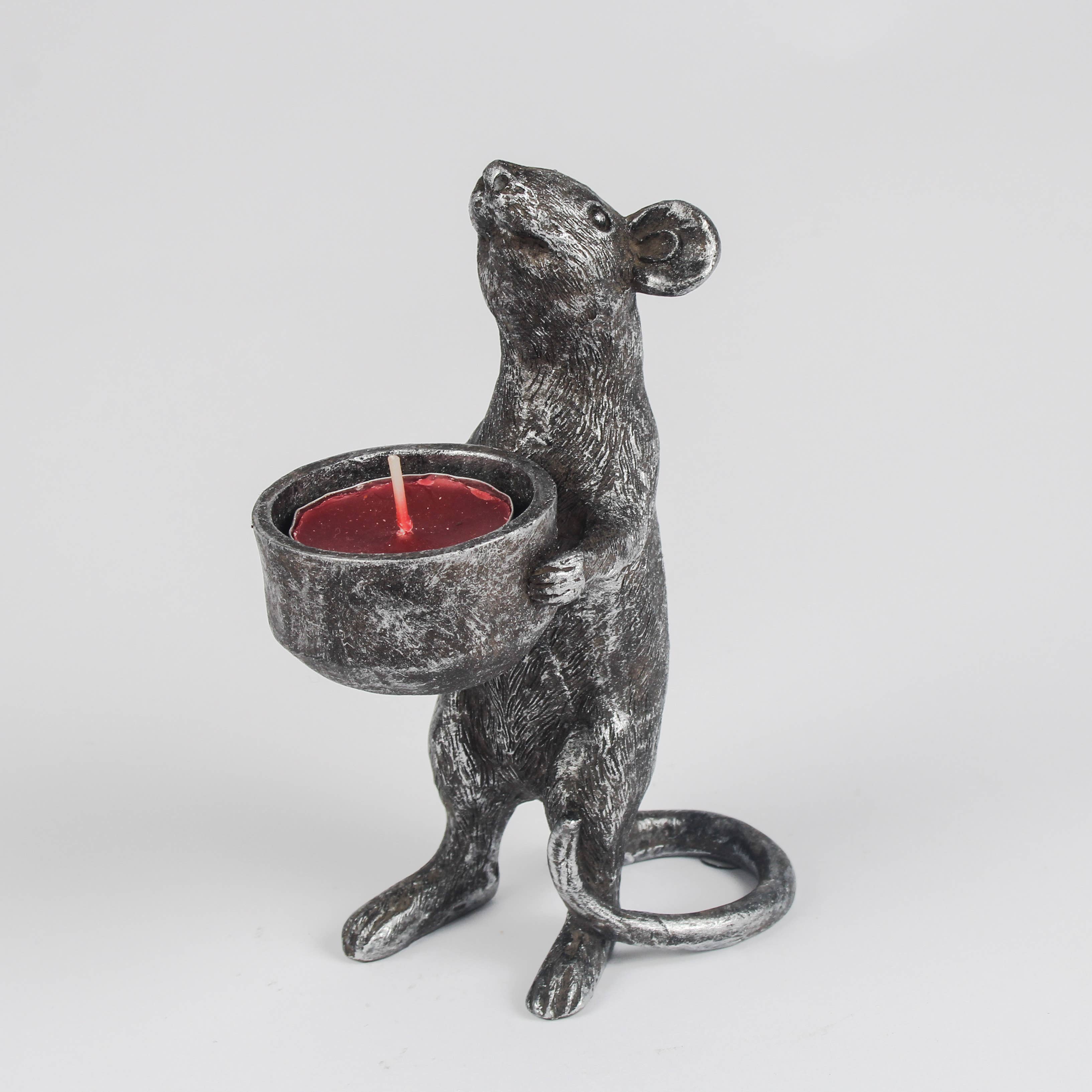 Mouse Tealight Candle Holder
