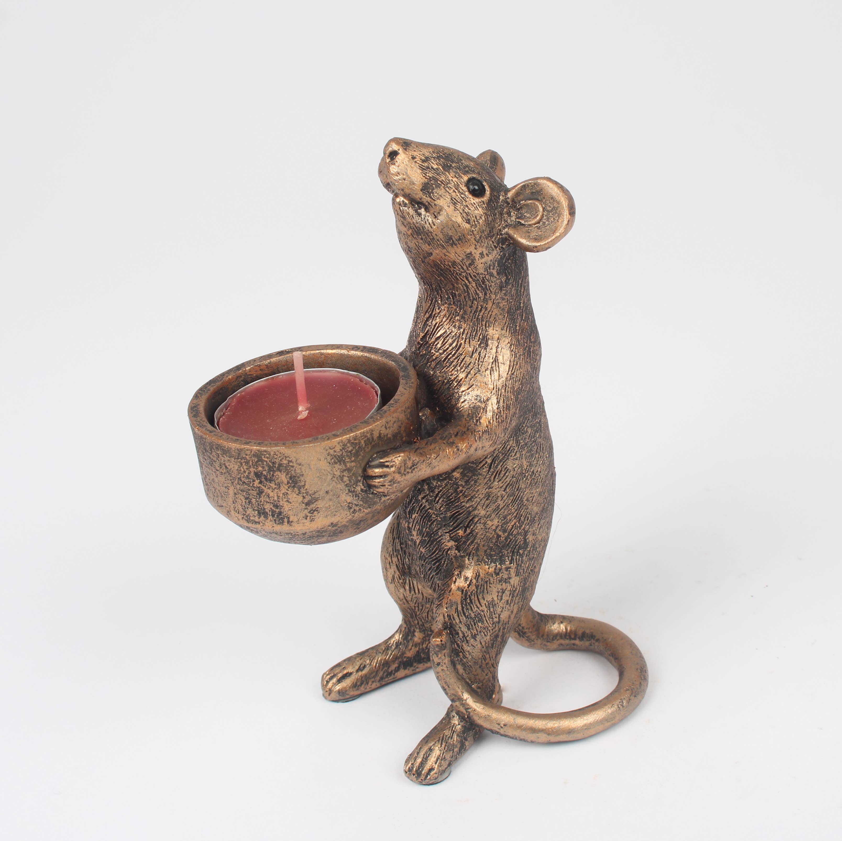 Mouse Tealight Candle Holder