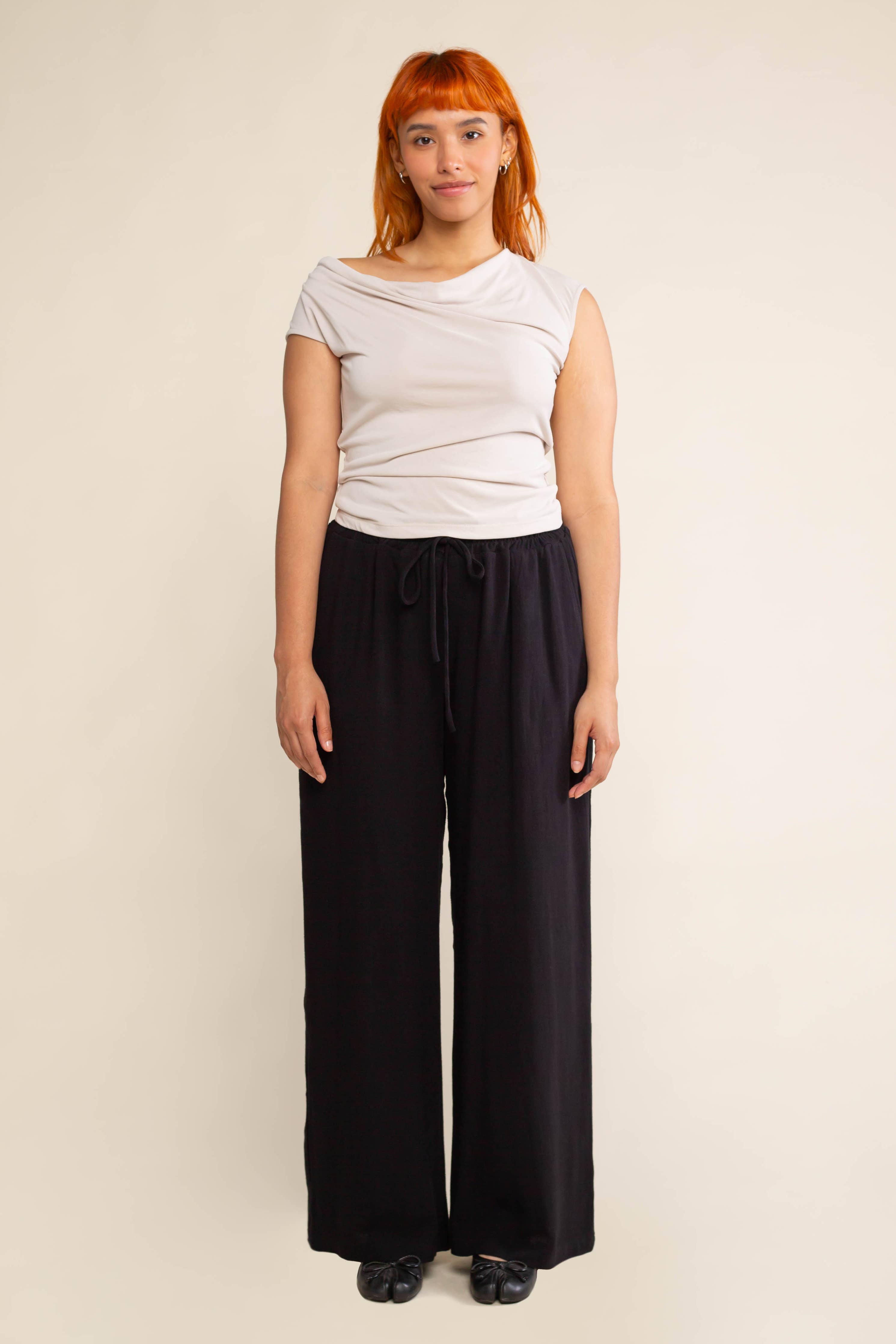 Cove Linen Pant - Out of the Blue