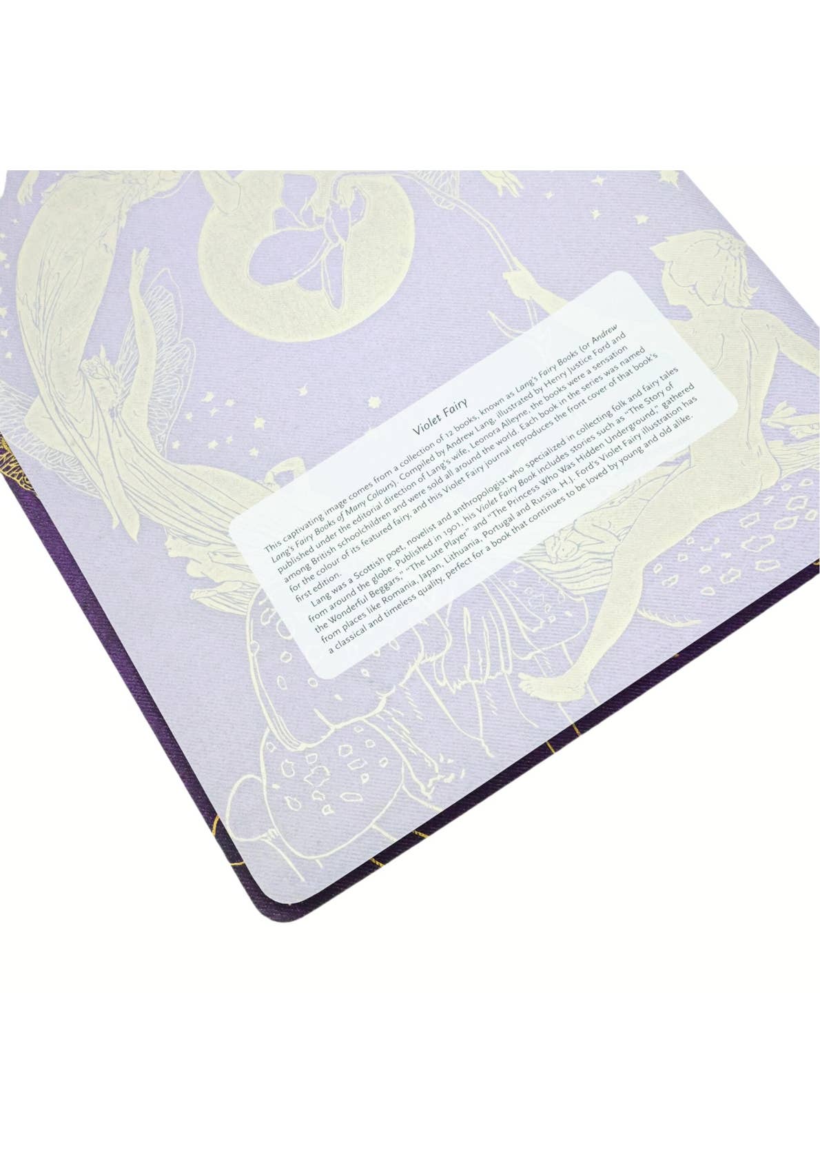 Violet Fairy A4 Unlined Softcover Cahier, 80pg, 100GSM by Paperblanks (Lang - Out of the Blue