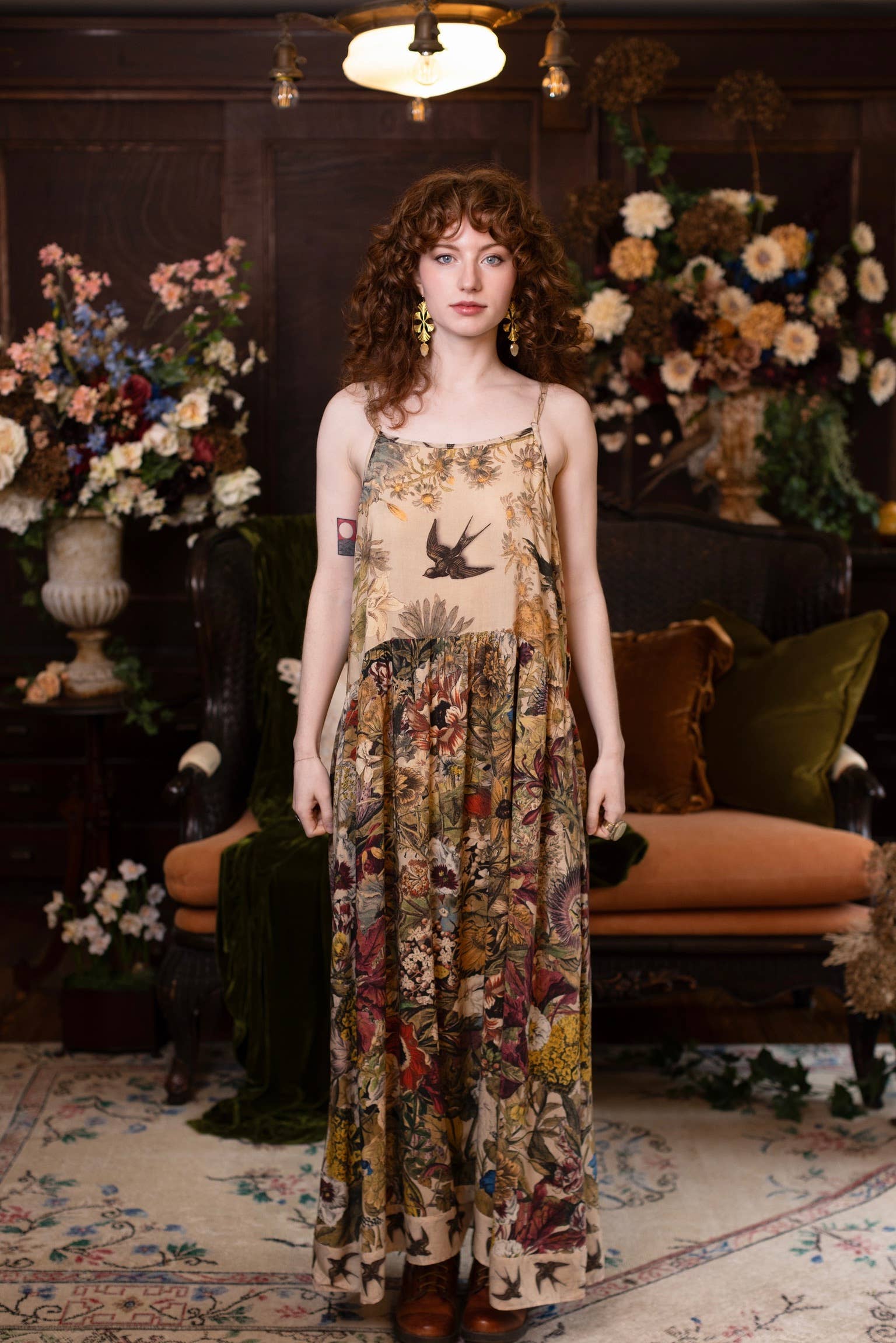 Golden Hour Maxi Slip Dress