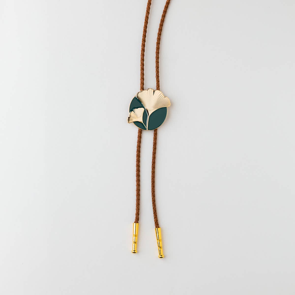 Ginkgo Bolo Tie - Out of the Blue