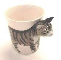 Tabby Cat Mug - Out of the Blue