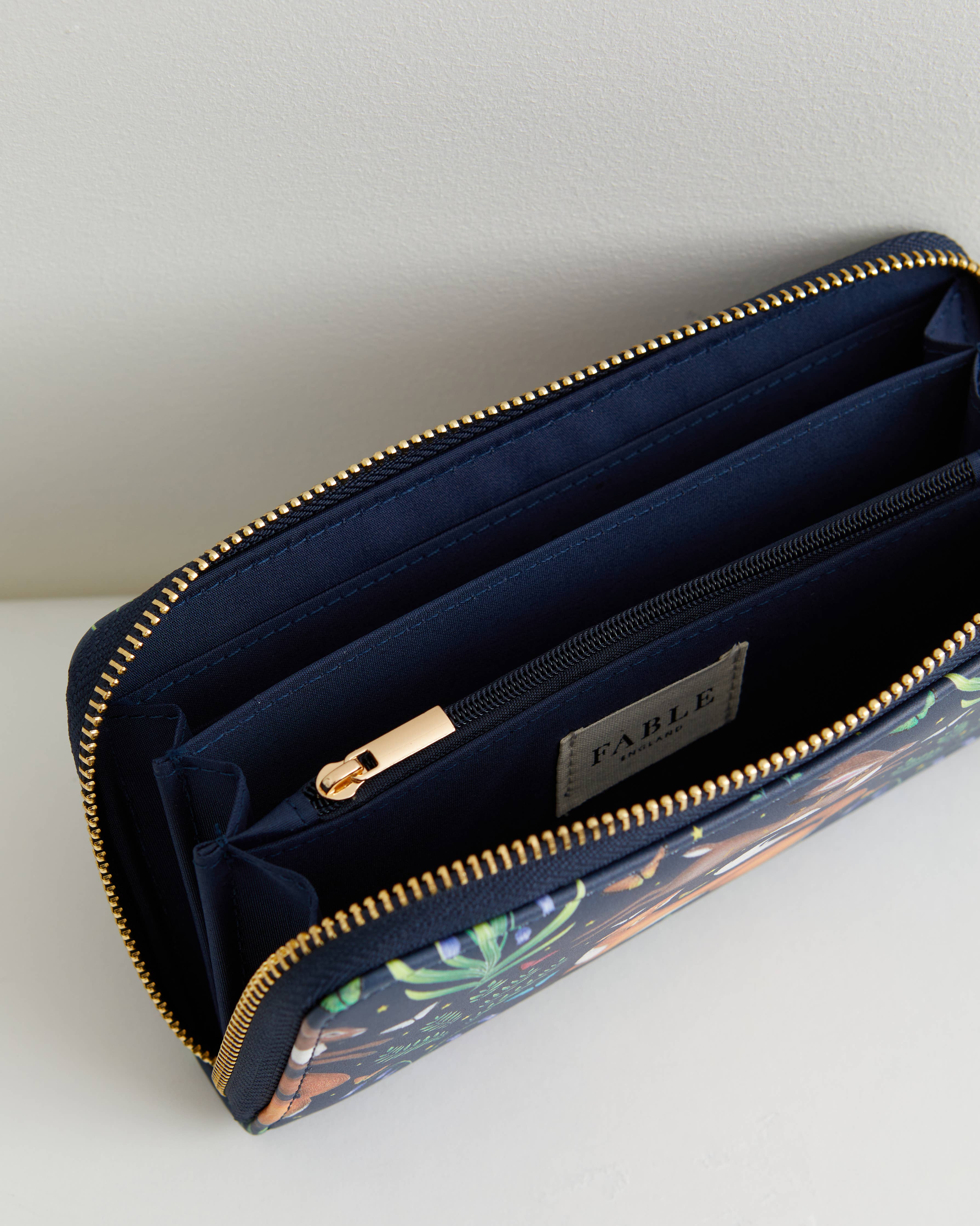 Fox & Rabbit Wallet - Out of the Blue