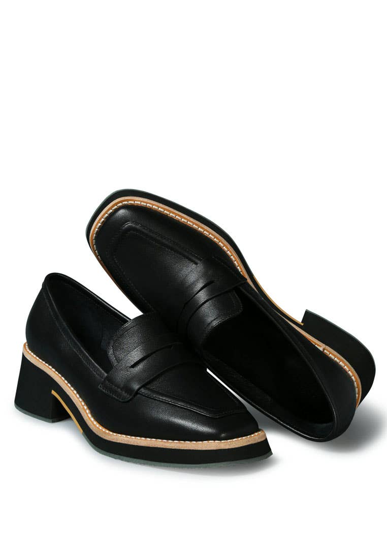 Moore Lead Lady Loafers: US-10 / UK-8 / EU-41 / BLACK - Out of the Blue