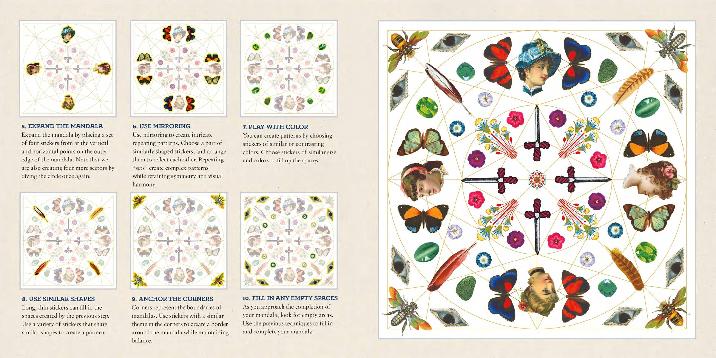 The Antiquarian Sticker Book: Mandala