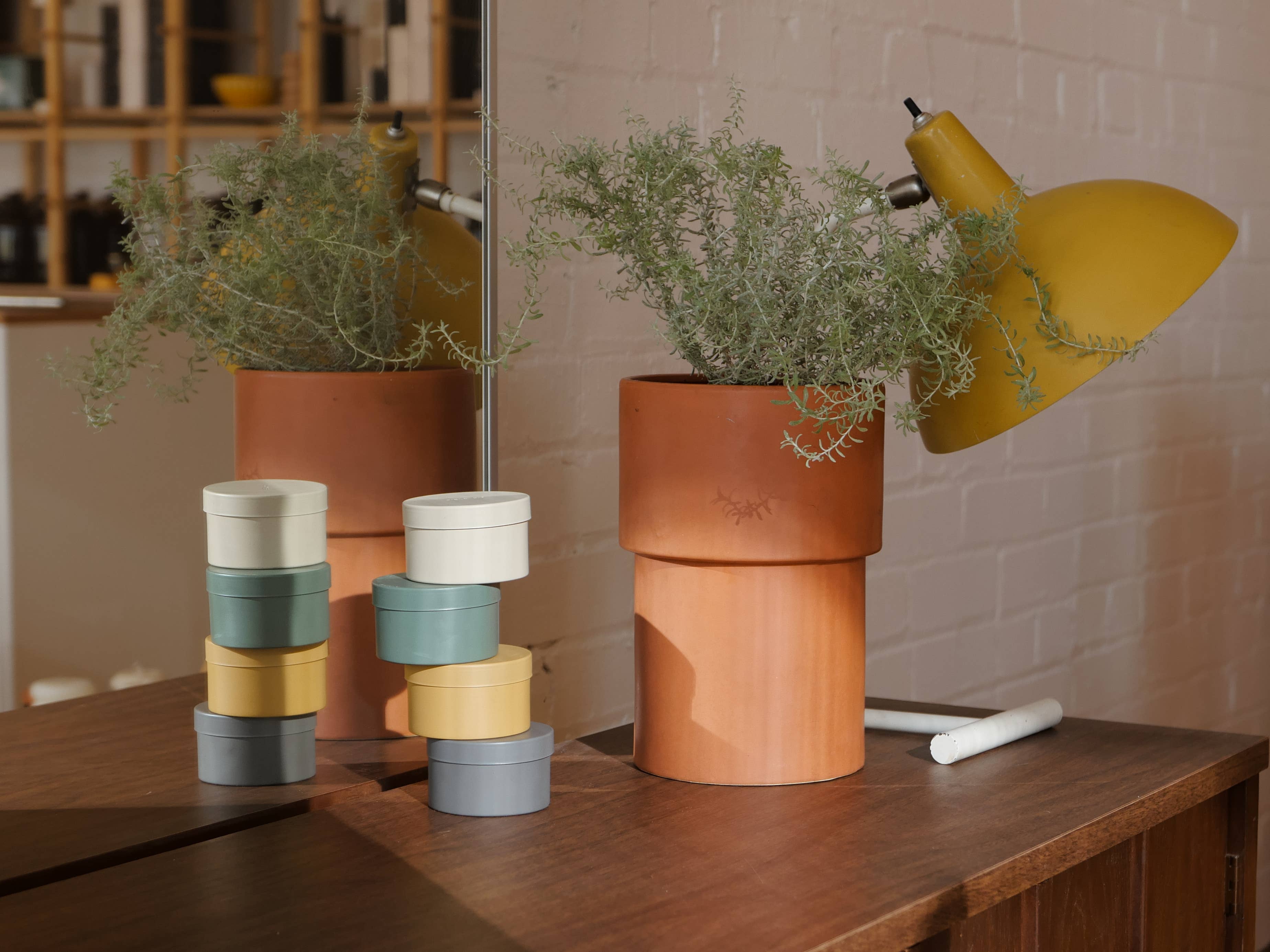 The Geologist Candle - Amber + Earth - Out of the Blue