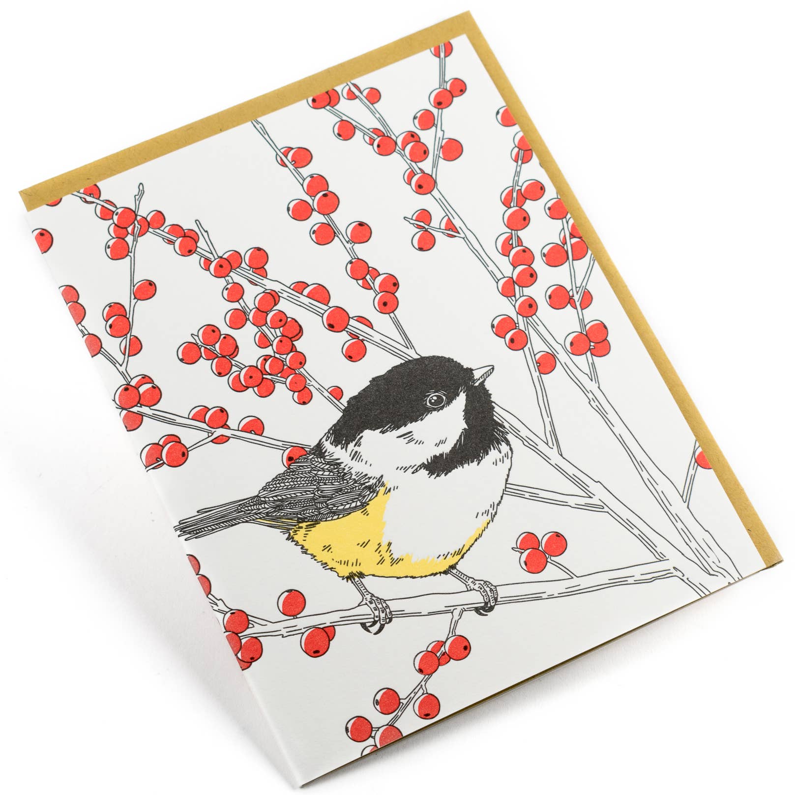 Black-capped Chickadee Card - Out of the Blue