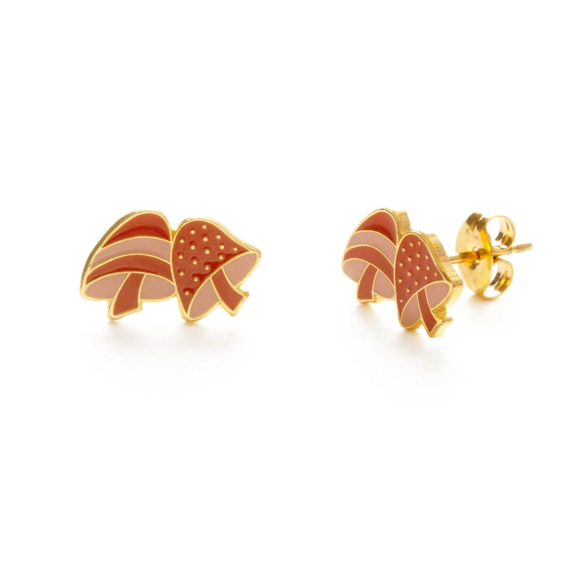 70's Mushroom Studs - Out of the Blue