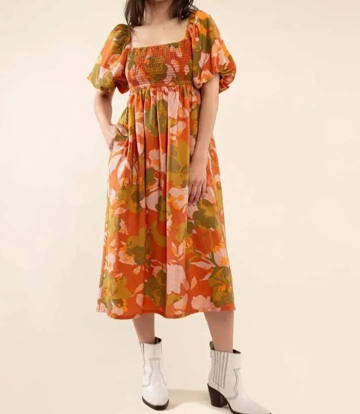 Garden Dress - Out of the Blue