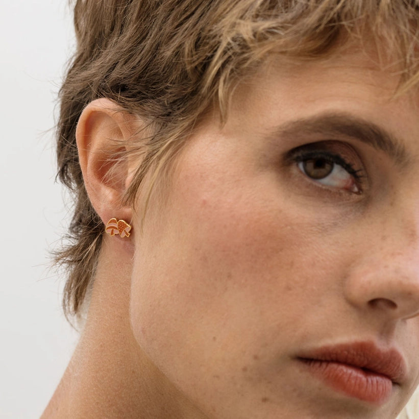 70's Mushroom Studs - Out of the Blue